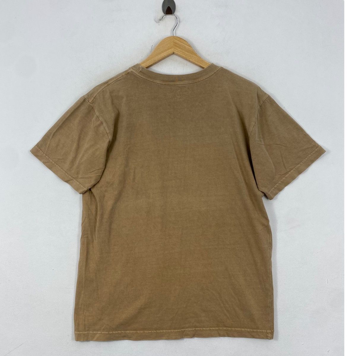 Japanese Brand HYDROLAB SURF Co Surfwear Brown Sunfaded Tee Shirt Size US L / EU 52-54 / 3 - 4 Thumbnail