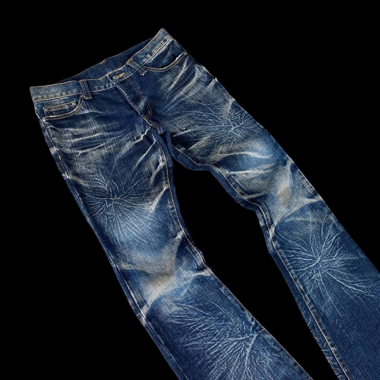 Japanese Brand BOOTCUT JAPAN MODERN LOVERS STARBURST WASH RUSTY CLAWMARK Size US 28 / EU 44 - 9 Thumbnail