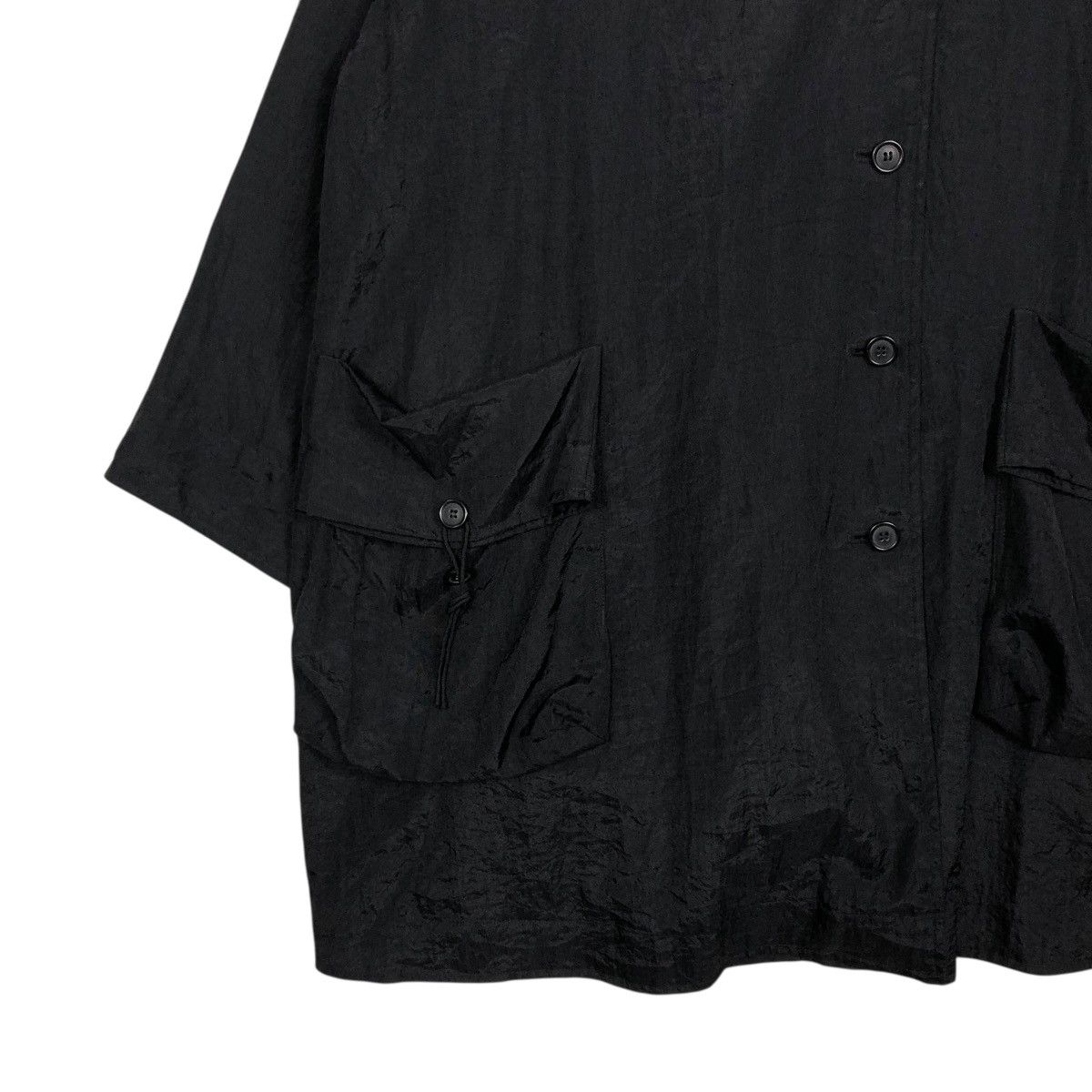 Japanese Brand 🔥RICH BLACK VTG OVERSIZE JACKET YACCO MARICARD ISSEY MIYAKE Size US M / EU 48-50 / 2 - 5 Thumbnail