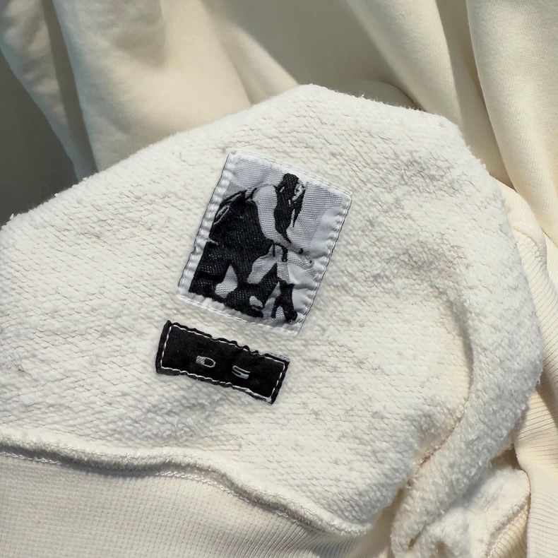 Rick Owens rick owens Double Thread Classic Cotton Basic Sweatshirt 25 Size US XS / EU 42 / 0 - 7 Thumbnail