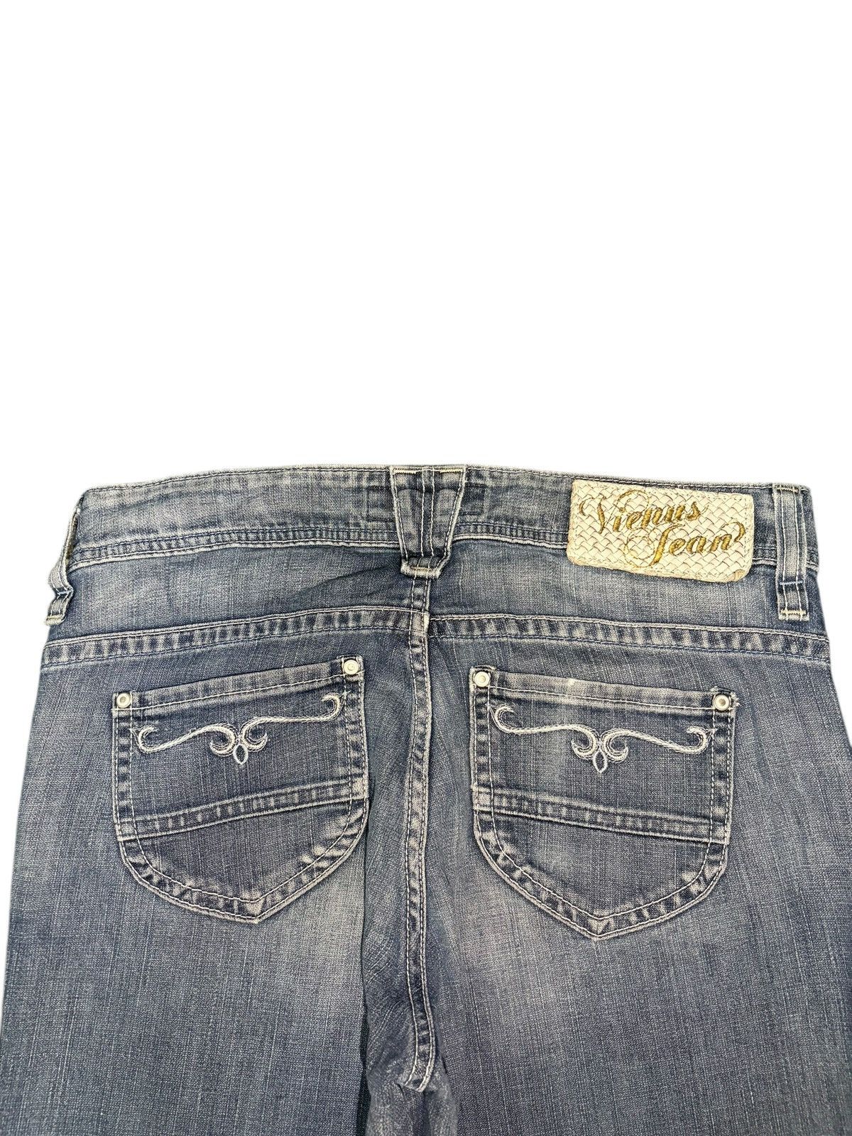Edwin Vintage Japanese Edwin Something Distress Flare Jeans Size 31" - 4 Thumbnail