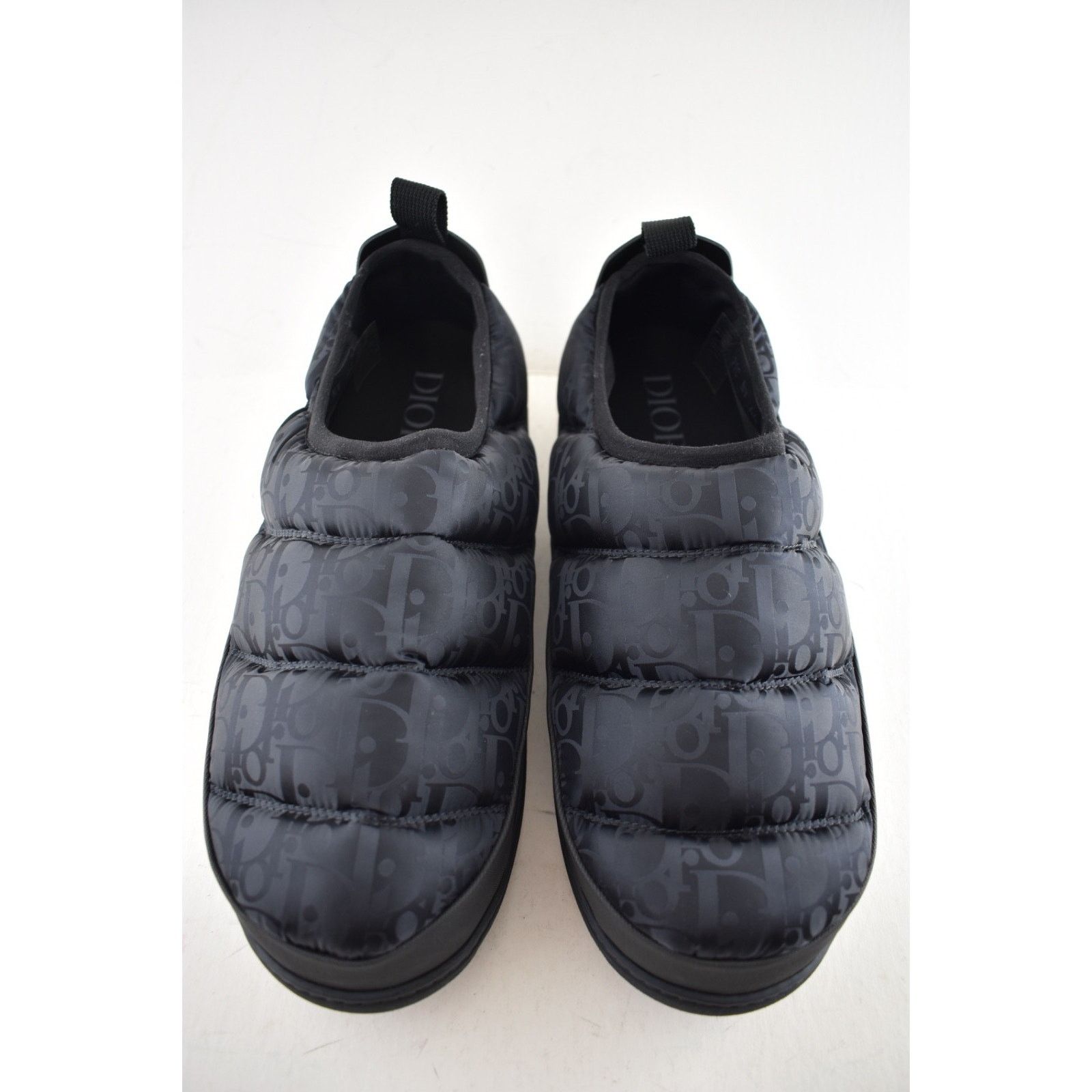 Dior Dior Mens Snow Slipper Navy Blue Oblique Black Flat 44 11 Size US 11 / EU 44 - 7 Thumbnail
