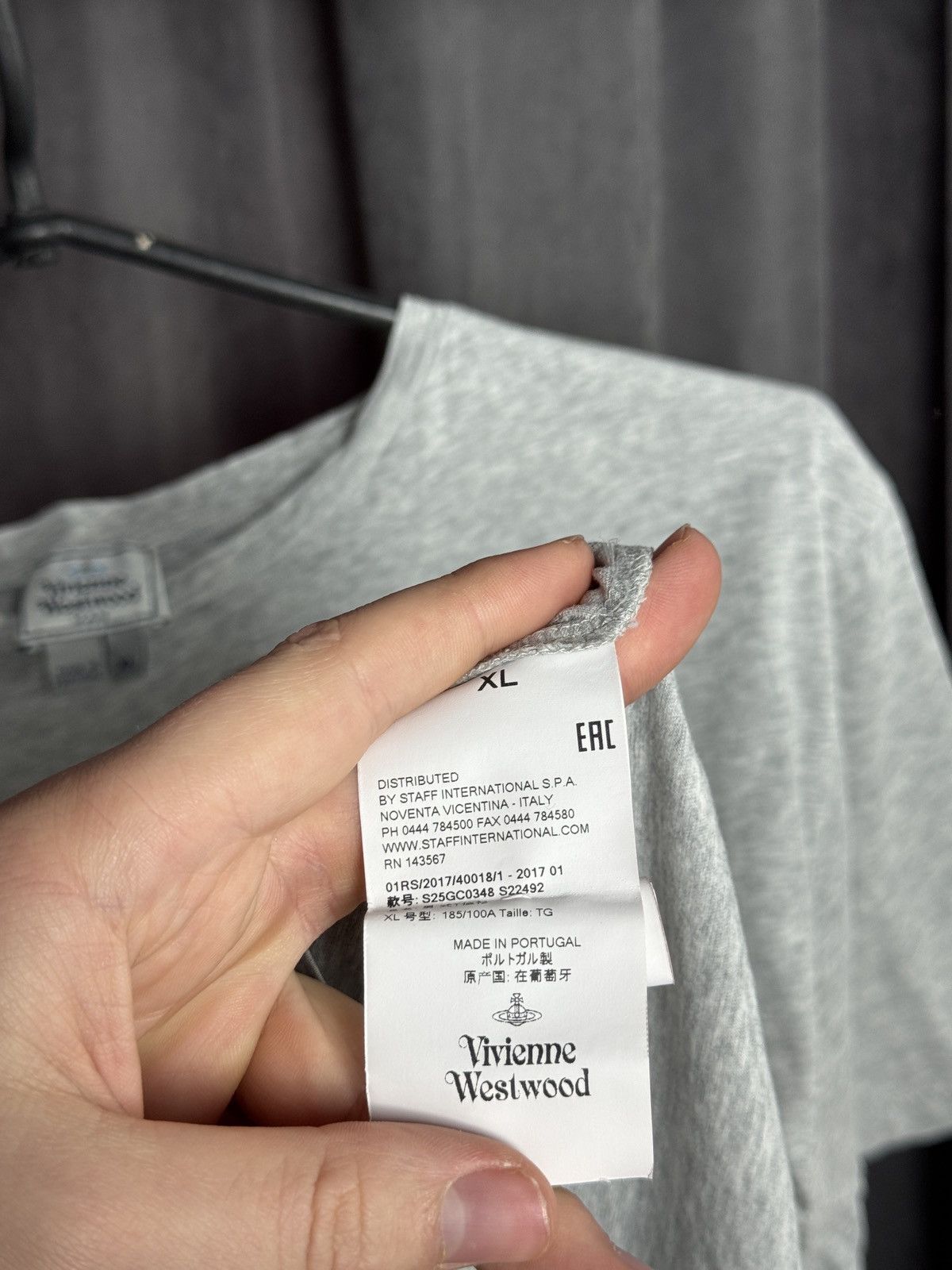Vivienne Westwood Vivienne Westwood T-Shirt Size US XL / EU 56 / 4 - 4 Thumbnail