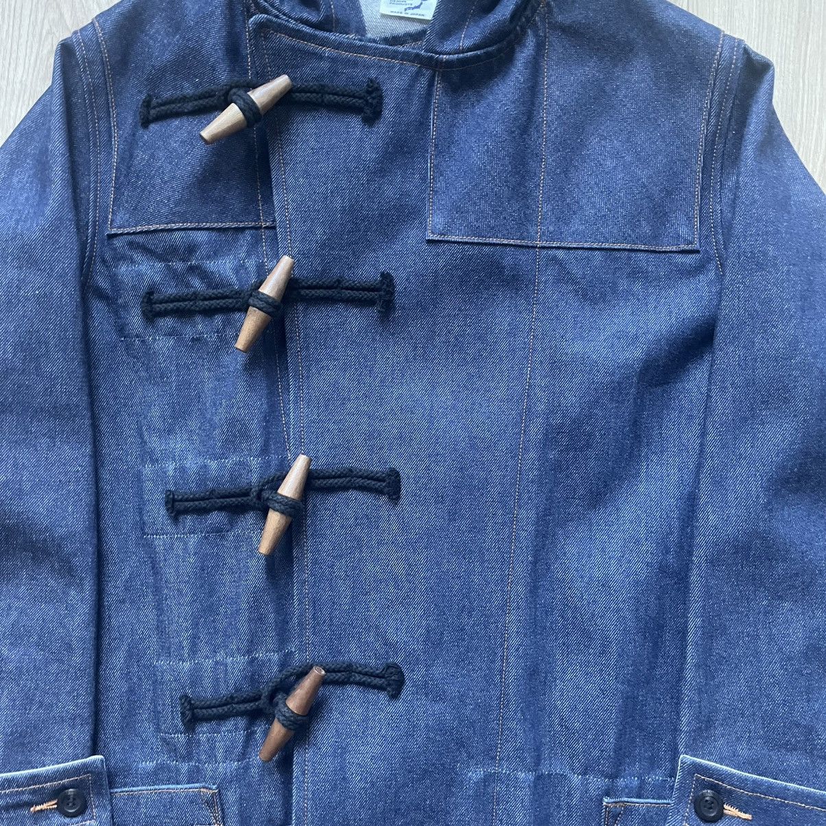 Orslow Orslow Hooded Denim Duffle Coat Size US M / EU 48-50 / 2 - 4 Thumbnail