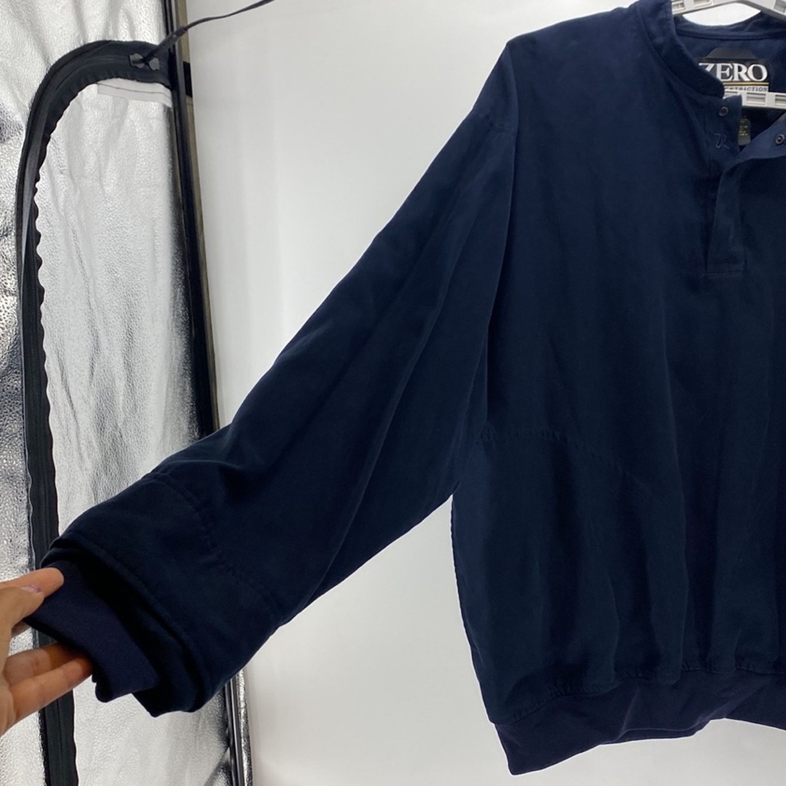 Other Zero Restriction Golf Outerwear blue pullover jacket Sz l Size US L / EU 52-54 / 3 - 6 Thumbnail