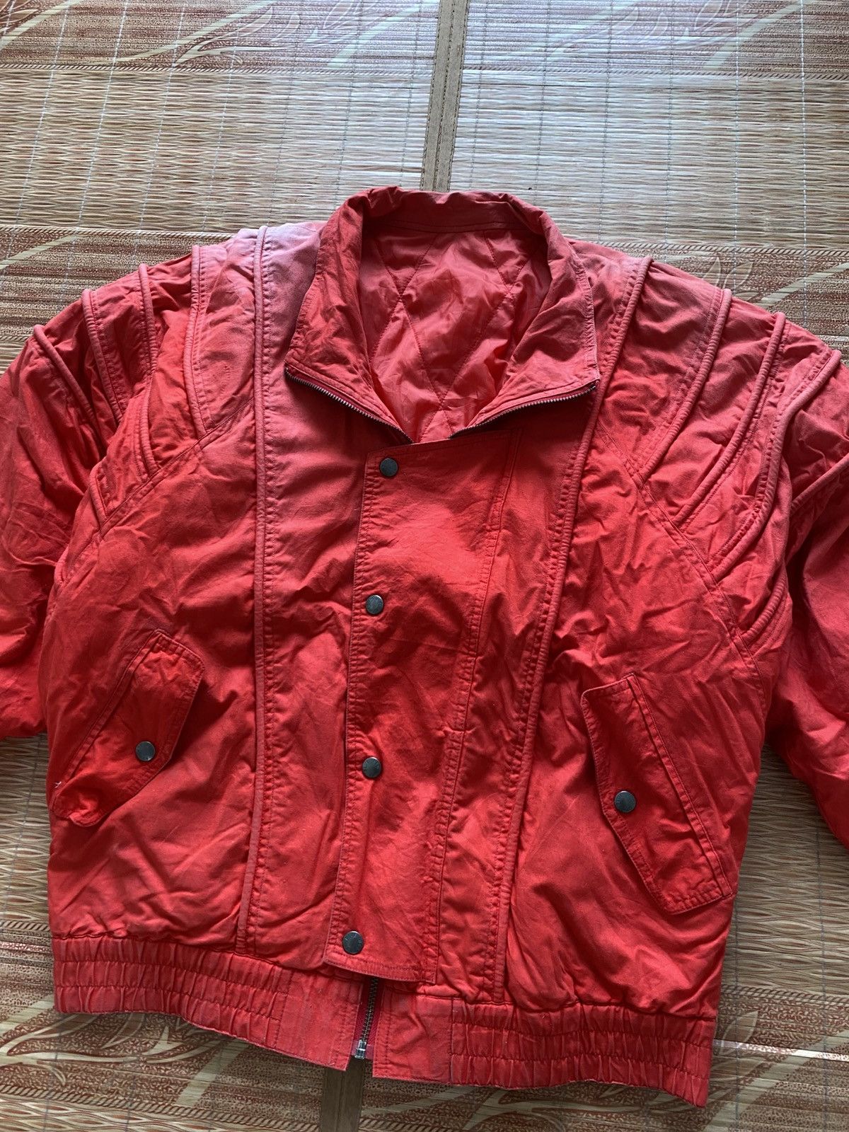 Beauty Beast 💸BINDINGOFFER💸Japanes Red Jacket Puffe Akira Styled Sunfuded Size US M / EU 48-50 / 2 - 8 Thumbnail