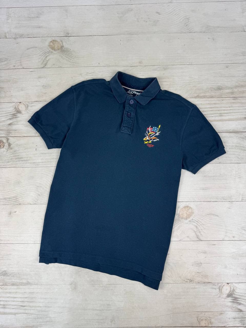 Ed Hardy Vintage Ed Hardy Polo Shirt Size US L / EU 52-54 / 3 - 1 Thumbnail