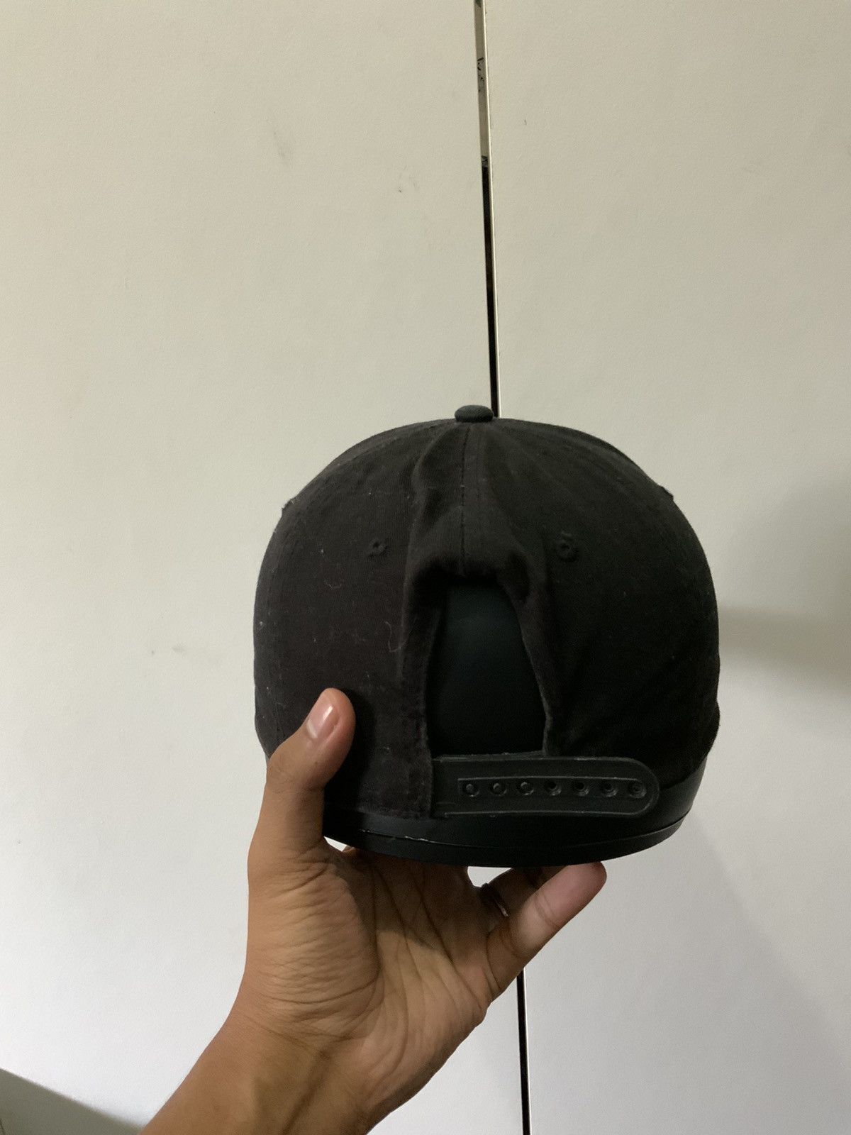 Japanese Brand Tnbernacle Spellout Black Archive Hat Size ONE SIZE - 4 Thumbnail