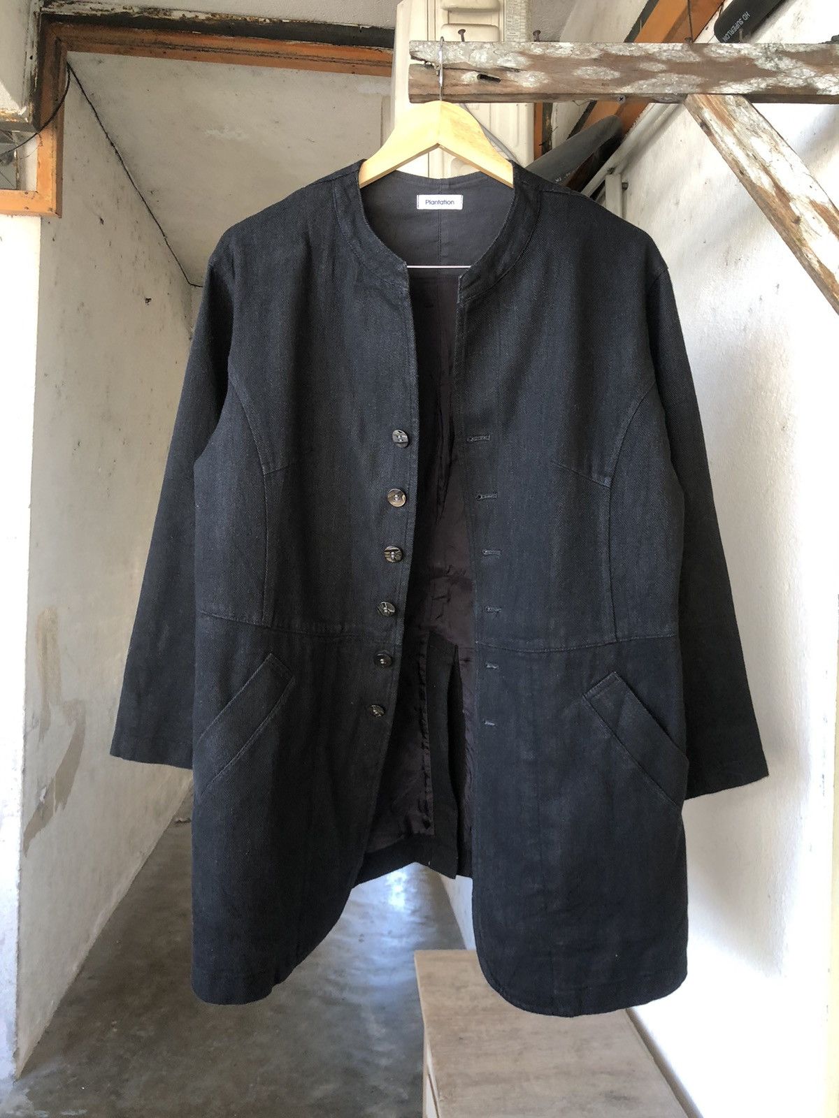 Issey Miyake Issey Miyake Plantation Wool Multi Button Blazer Jacket Size L / US 10 / IT 46 - 3 Thumbnail