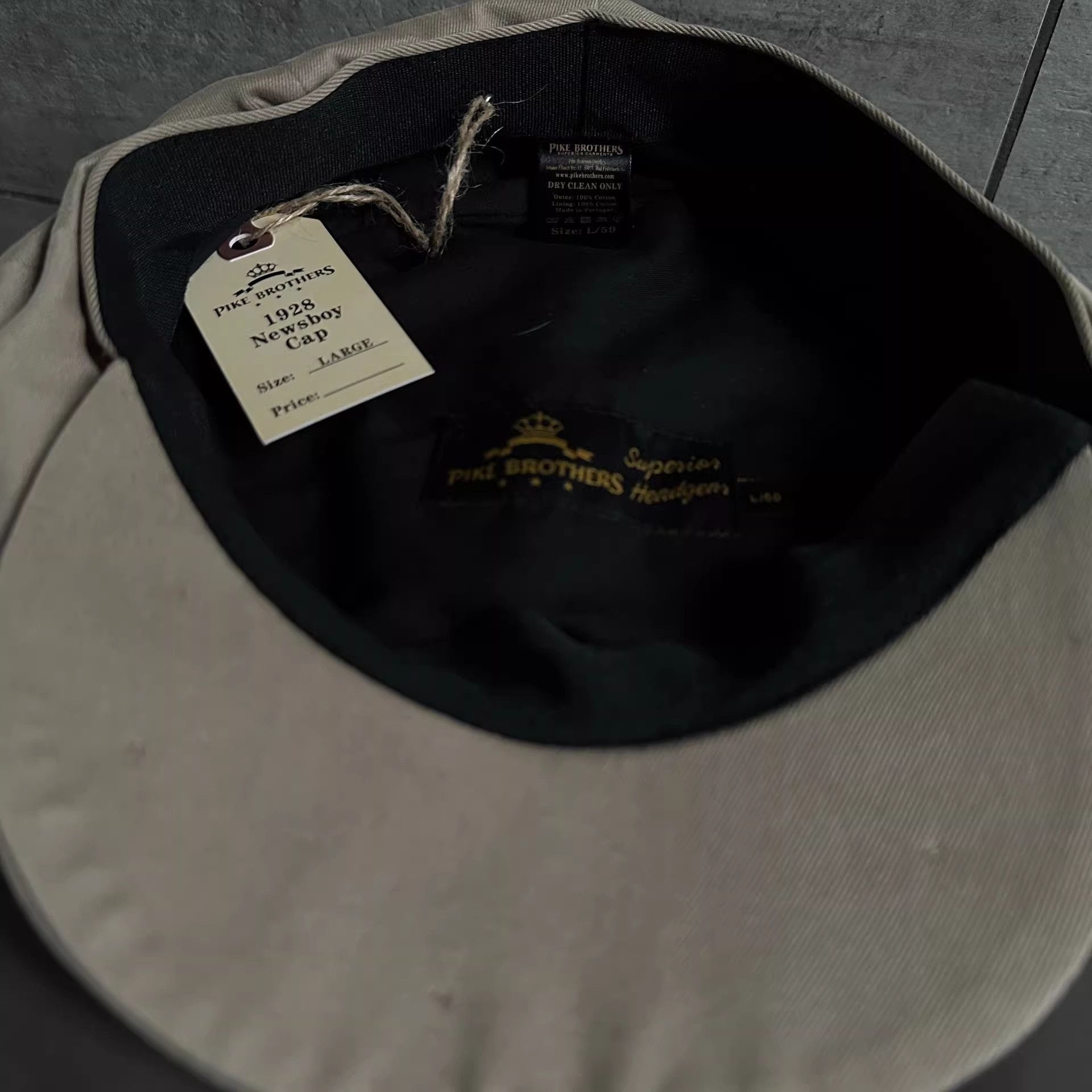 Pike Brothers PIKE BROTHERS 1928 Cotton Canvas sboy Cap Size ONE SIZE - 6 Thumbnail