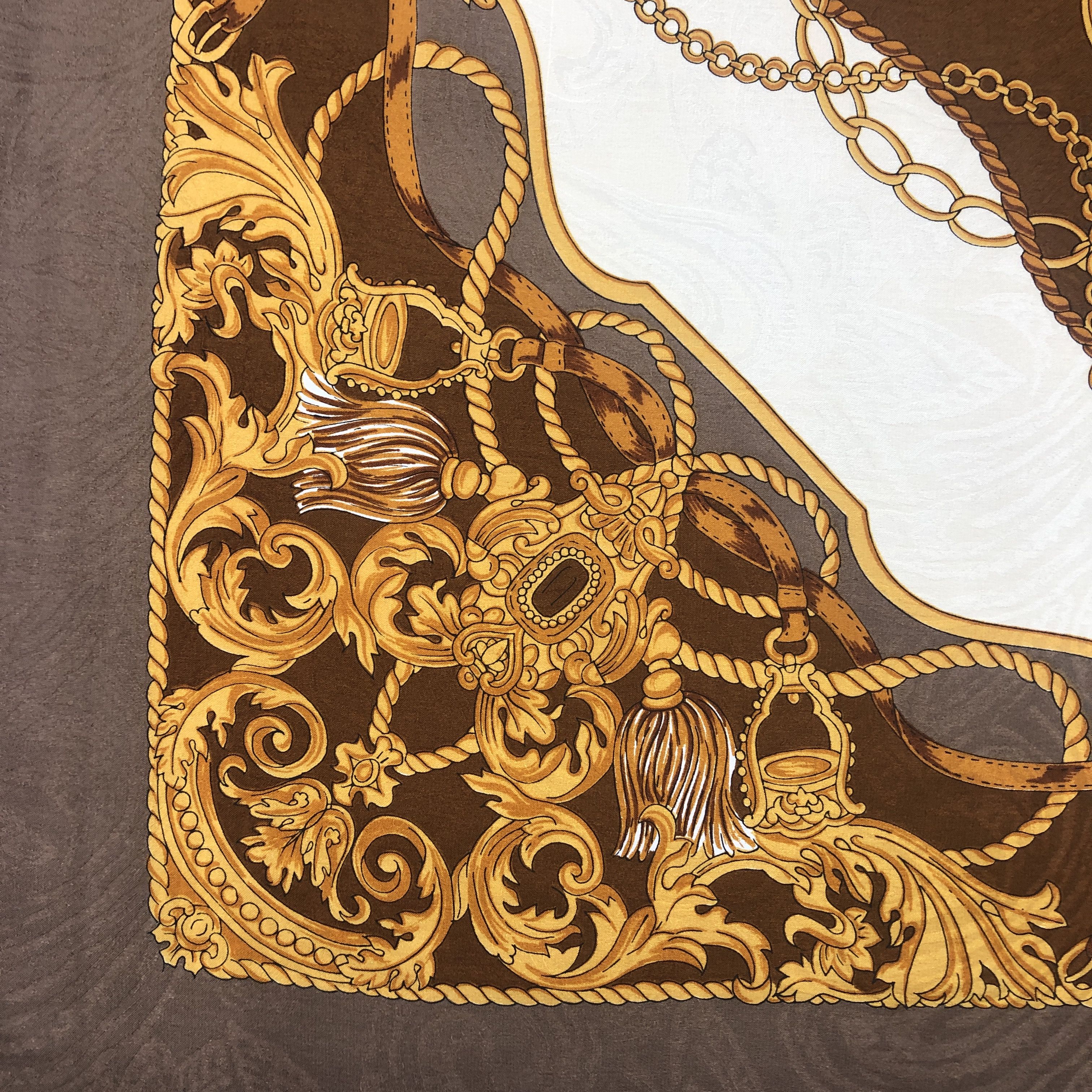 Other × Vintage Vintage SILK Scarf Twill Stole Wraps Scarves Size ONE SIZE - 15 Thumbnail