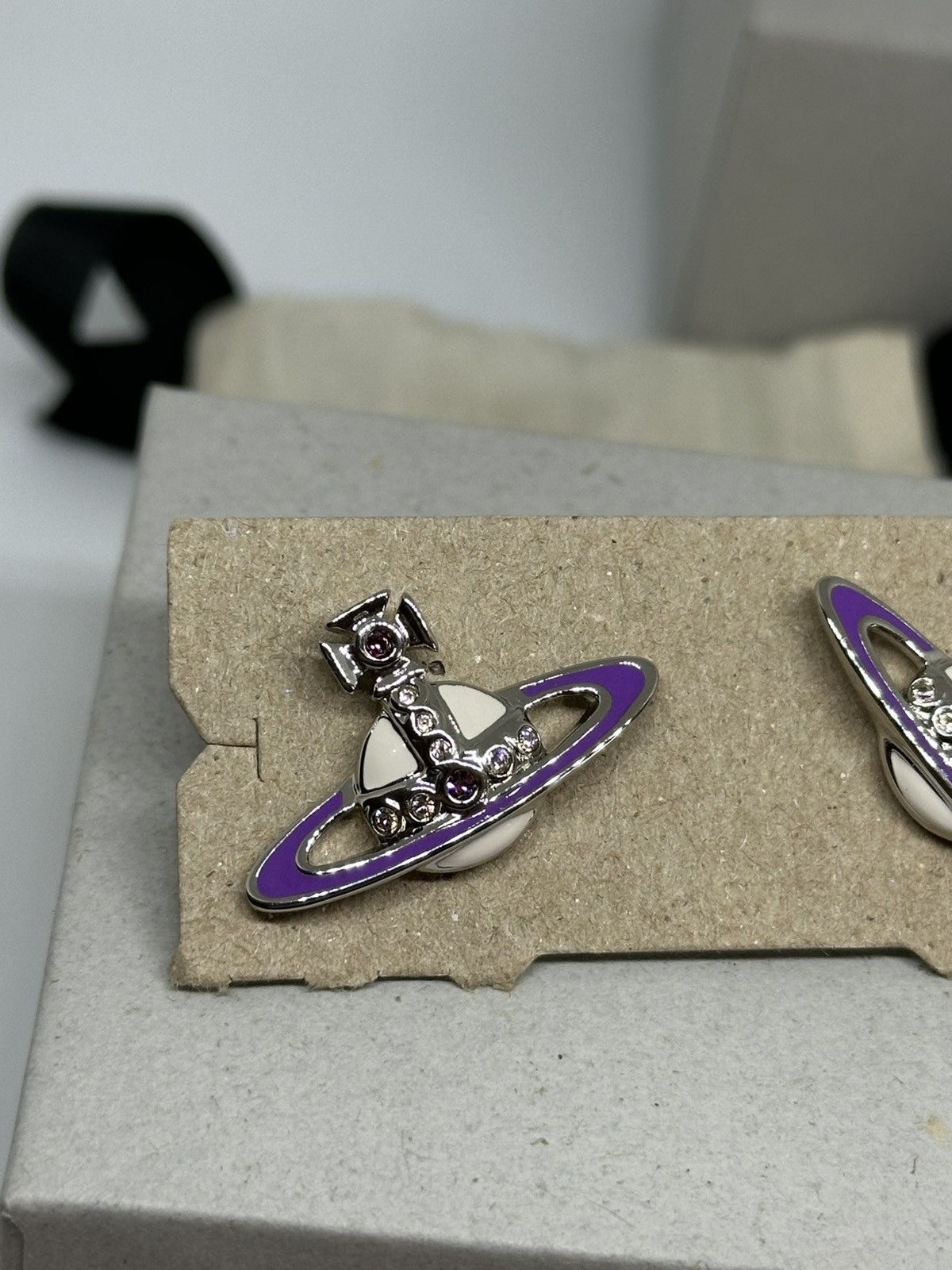 Vivienne Westwood Vivienne Westwood Neo Neil earrings Size ONE SIZE - 3 Thumbnail