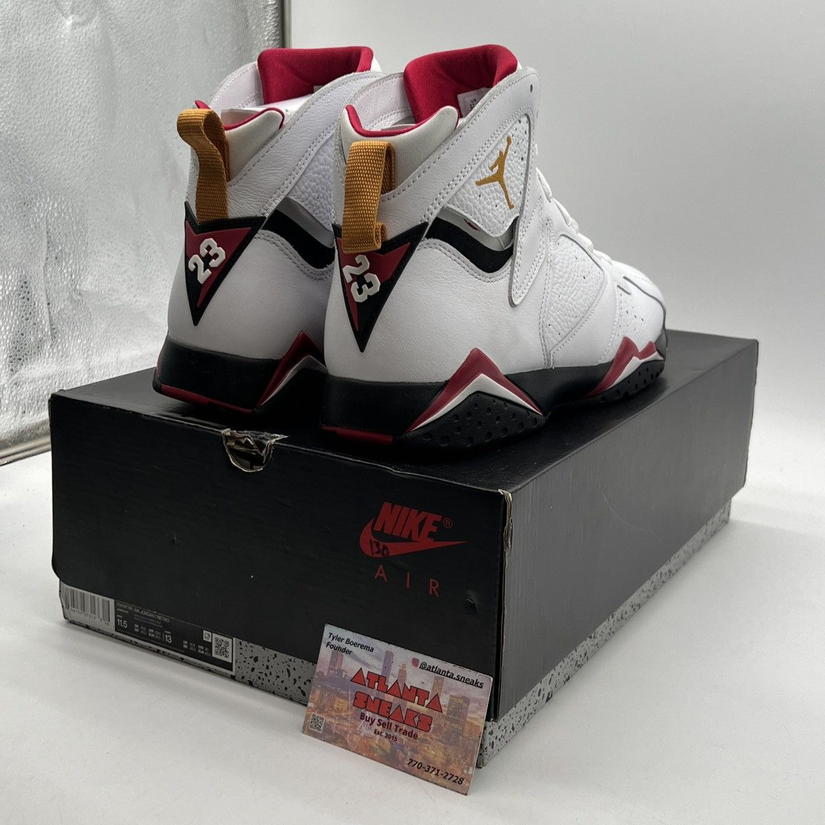 Jordan Brand Air Jordan 7 Cardinal Size US 11.5 / EU 44-45 - 5 Thumbnail