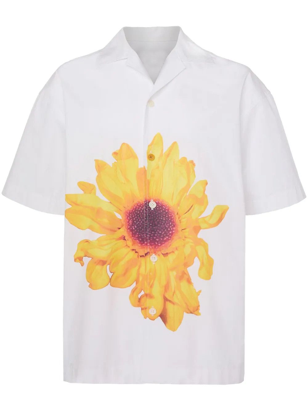 Other Floral-Print Shirt | White – Men’s Casual Short-Sleeve Shirt Size US S / EU 44-46 / 1 - 1 Thumbnail