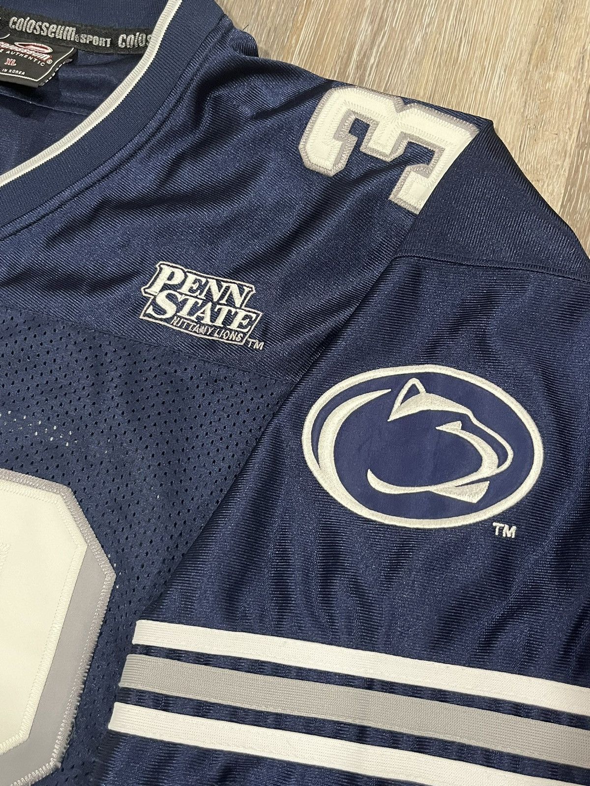 Colosseum Athletics × NCAA Colosseum Penn State Nittany Lions NCAA Football Jersey Size US XXL / EU 58 / 5 - 5 Thumbnail