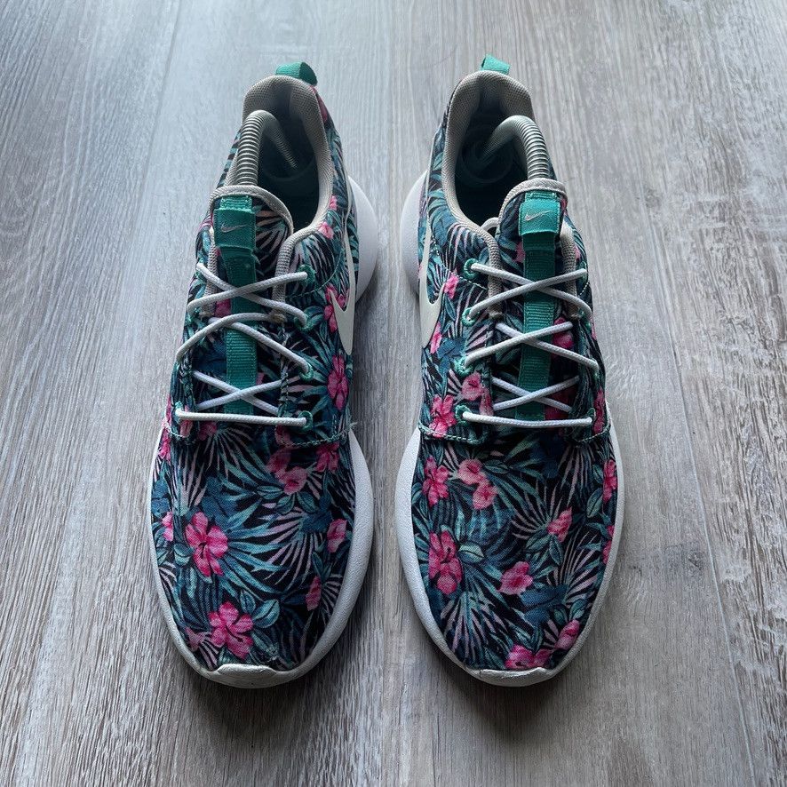 Nike × Vintage NIKE • Roshe One Print Premium "Washed Teal" (8M) Size US 8 / EU 41 - 5 Thumbnail