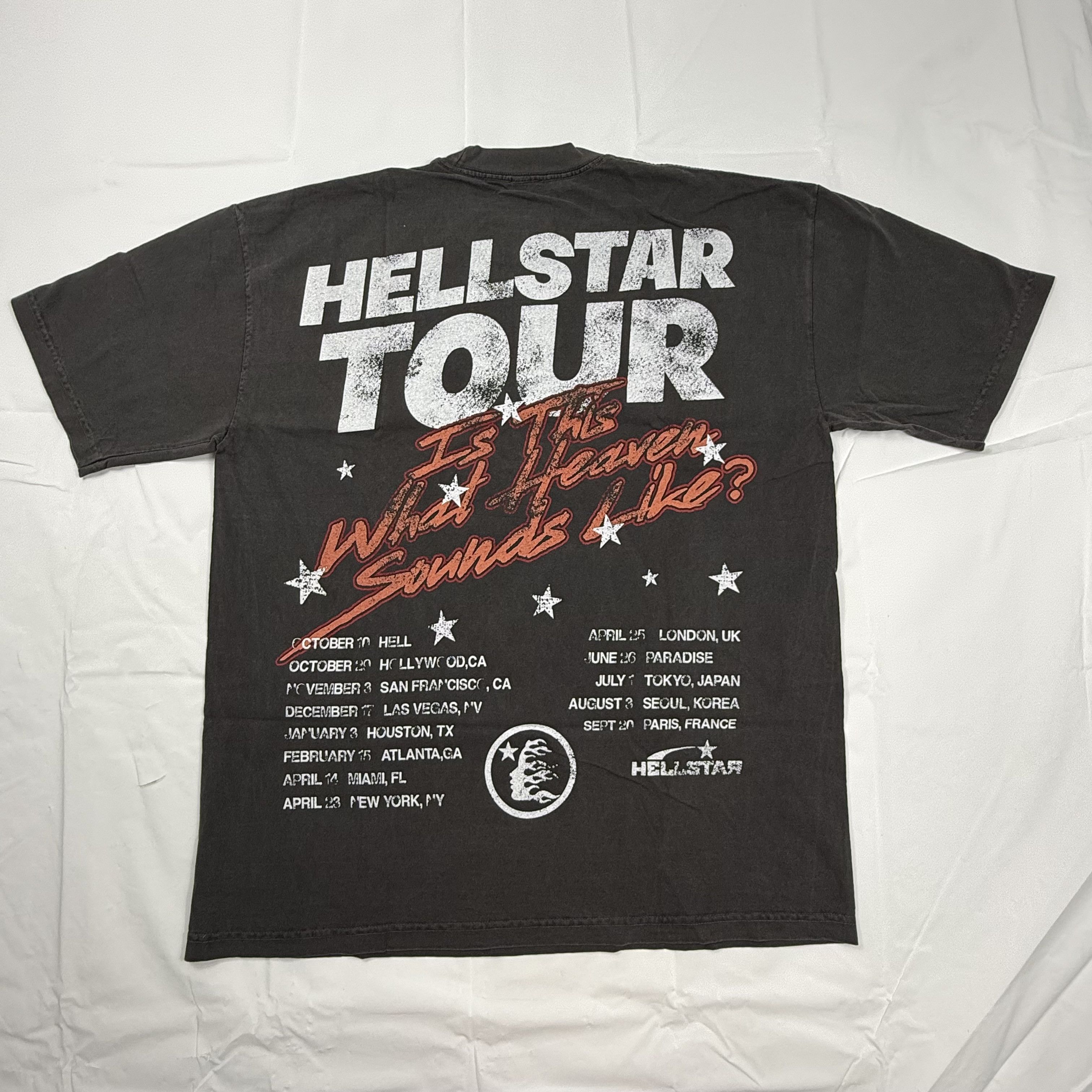 HELLSTAR Hellstar Fall 2023 Exclusive Path To Paradise Tour Shirt Size US XL / EU 56 / 4 - 5 Thumbnail