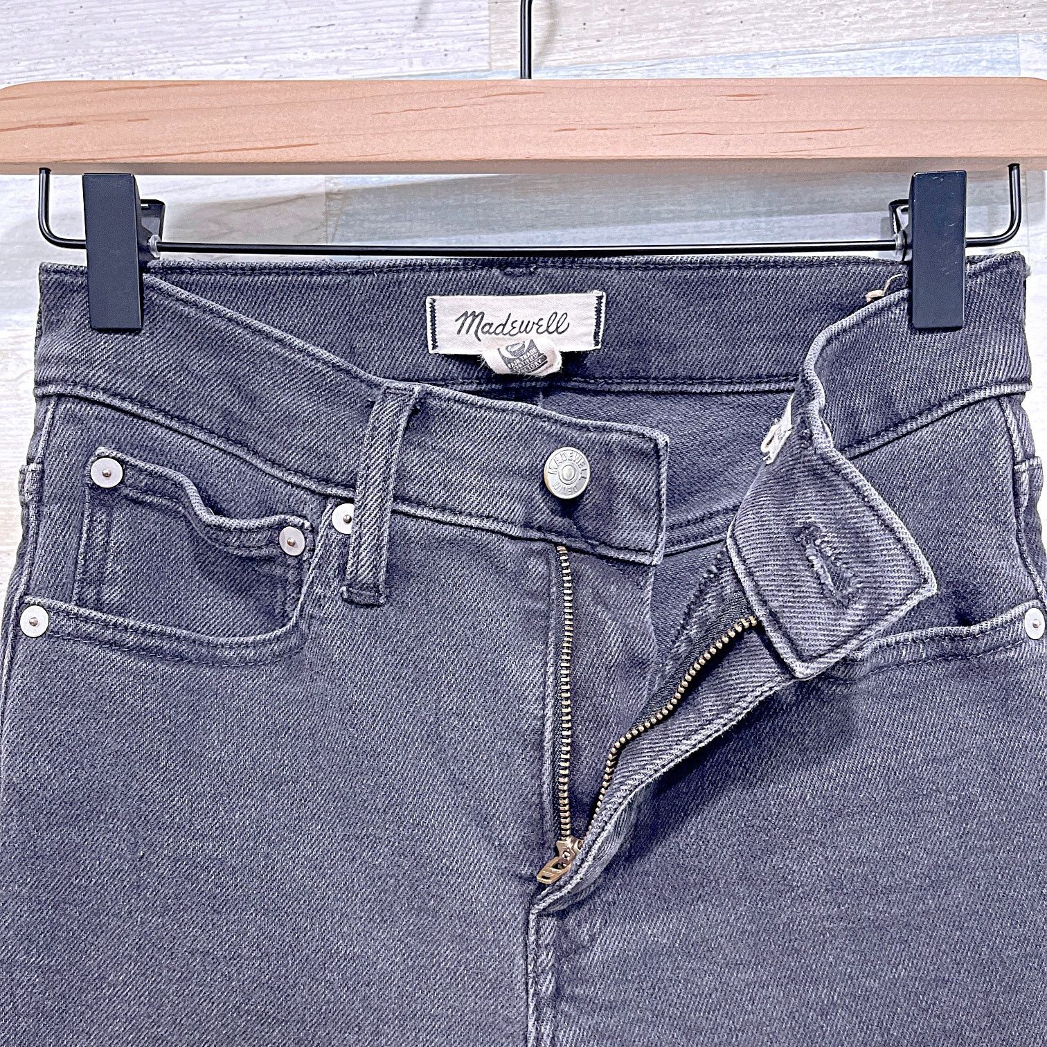 Madewell Madewell Cali Demi Boot Jeans Faded Black Starkey Womens 25P Size 25" / US 0 / IT 36 - 3 Thumbnail
