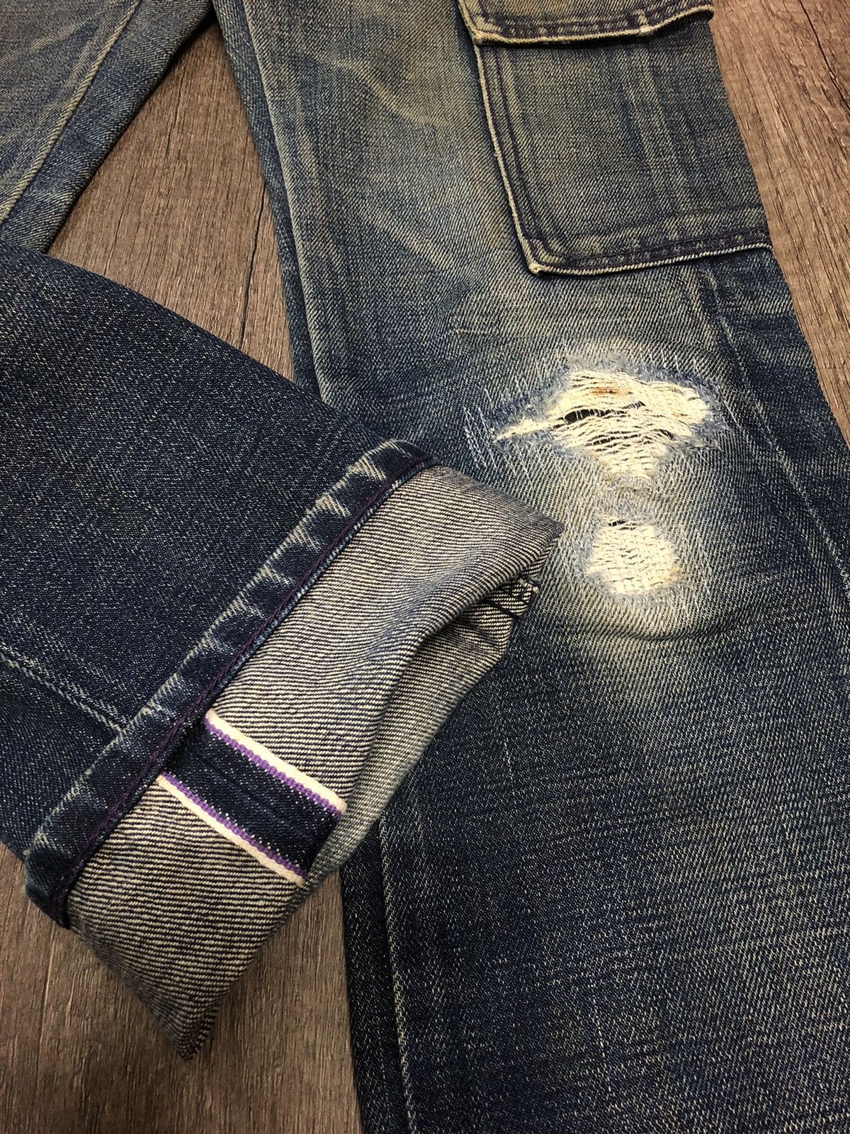 Neighborhood NEIGHBORHOOD SP NARROW SELVEDGE DENIM Size US 30 / EU 46 - 15 Thumbnail