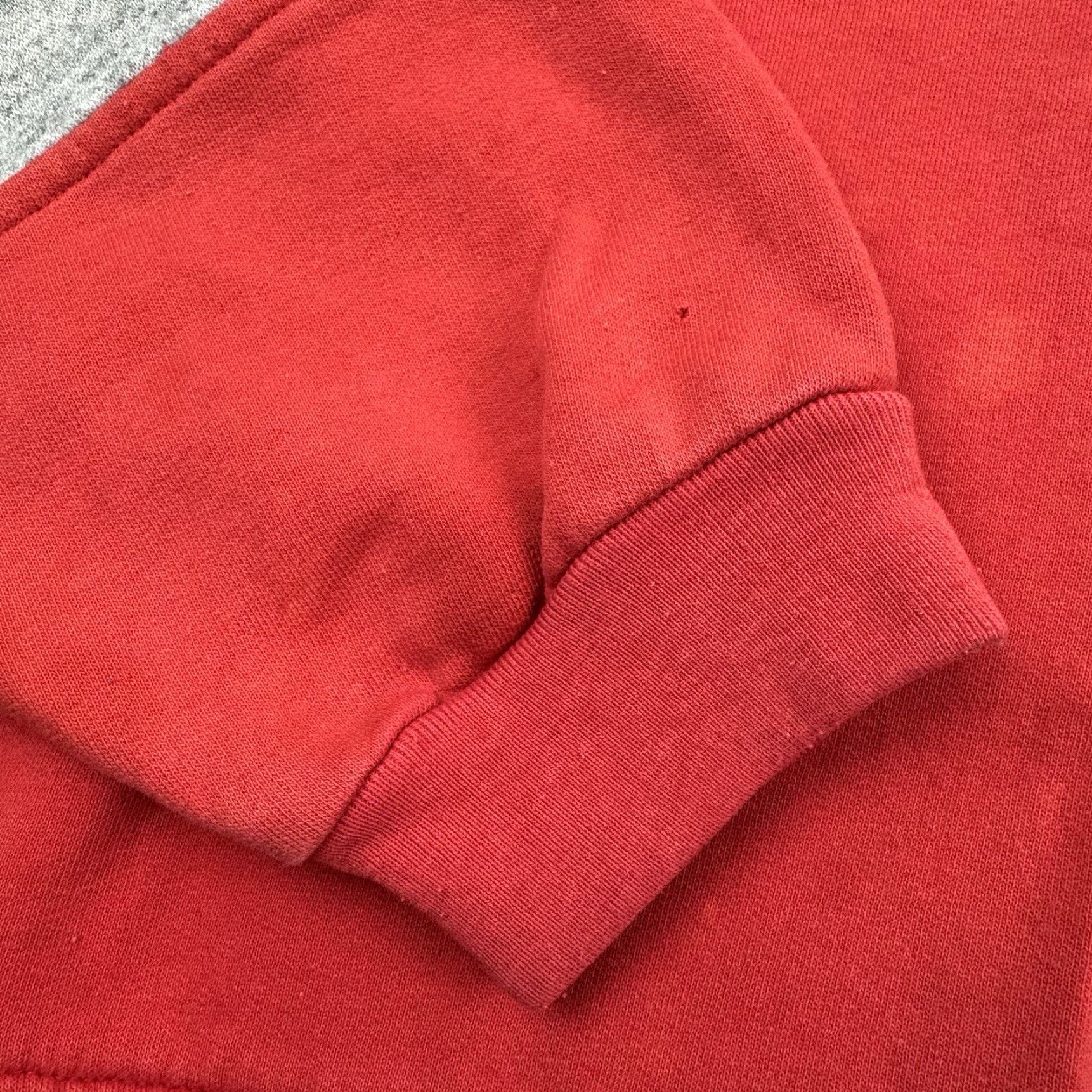 Vintage VINTAGE Bristol Bay Sport Sweatshirt Men M Red Collared 1980s Sports Patch Pullover Button 80s Size US M / EU 48-50 / 2 - 6 Thumbnail