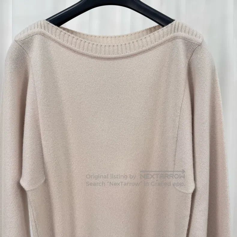 Hermes Hermes Fringe belt cashmere knitted dress Size XS / US 0-2 / IT 36-38 - 3 Thumbnail