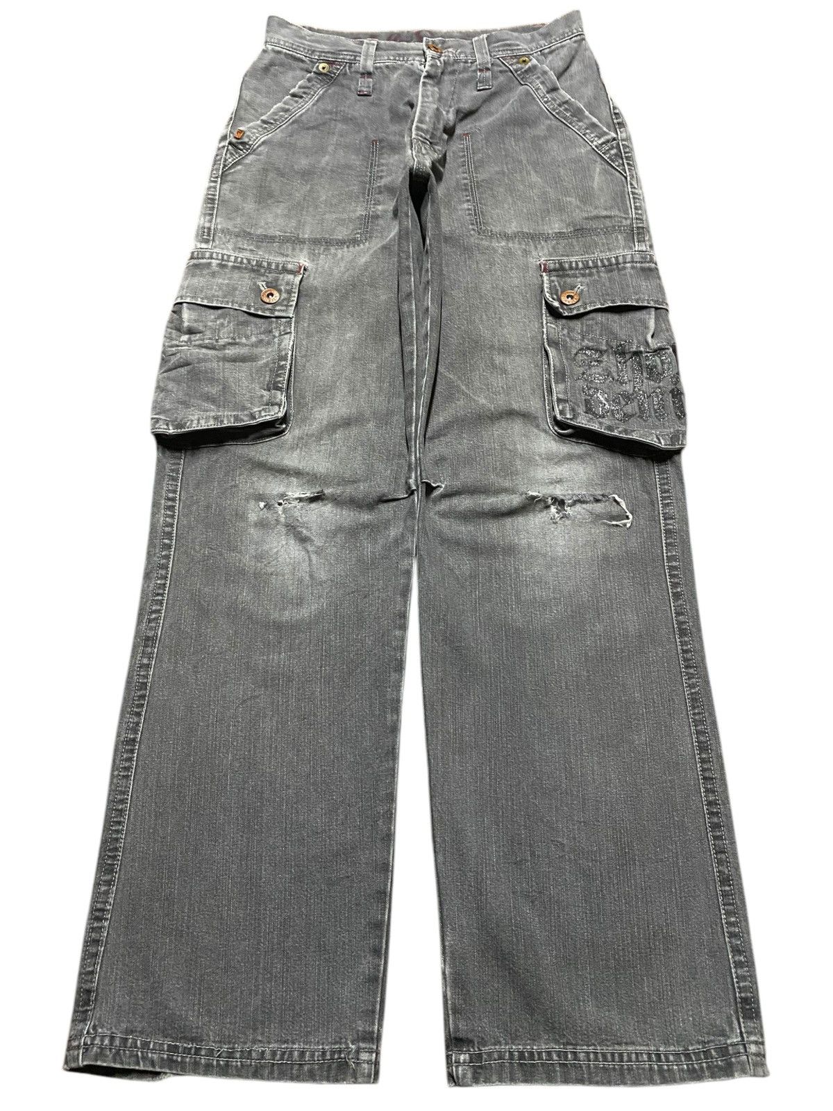 Vintage Japanese Brand Zhobo Baggy Jeans
