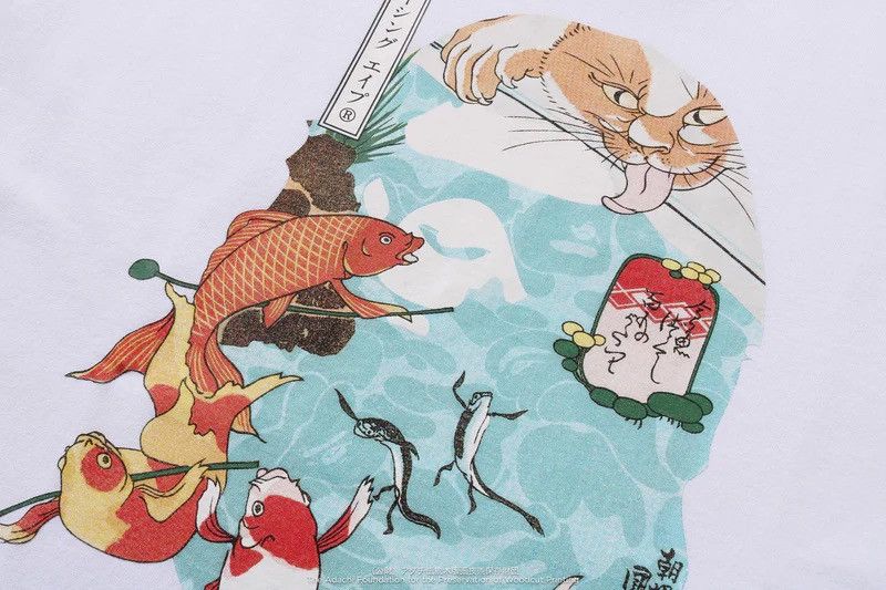 Bape Bape Ukiyo-e Tee Size ONE SIZE - 2 Thumbnail