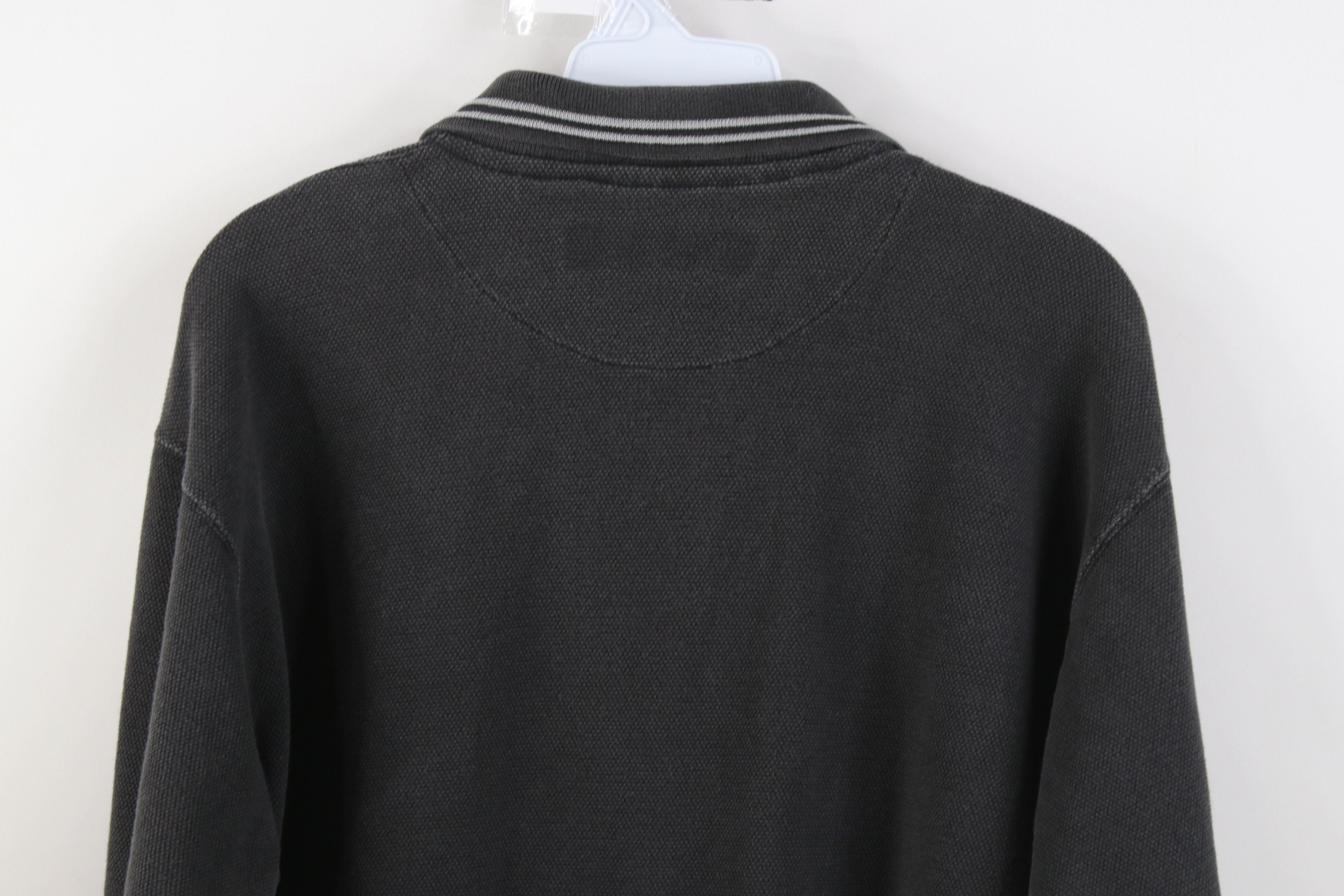 Vintage Vintage 90s Streetwear Knit Long Sleeve Rugby Polo Shirt Size US M / EU 48-50 / 2 - 13 Thumbnail