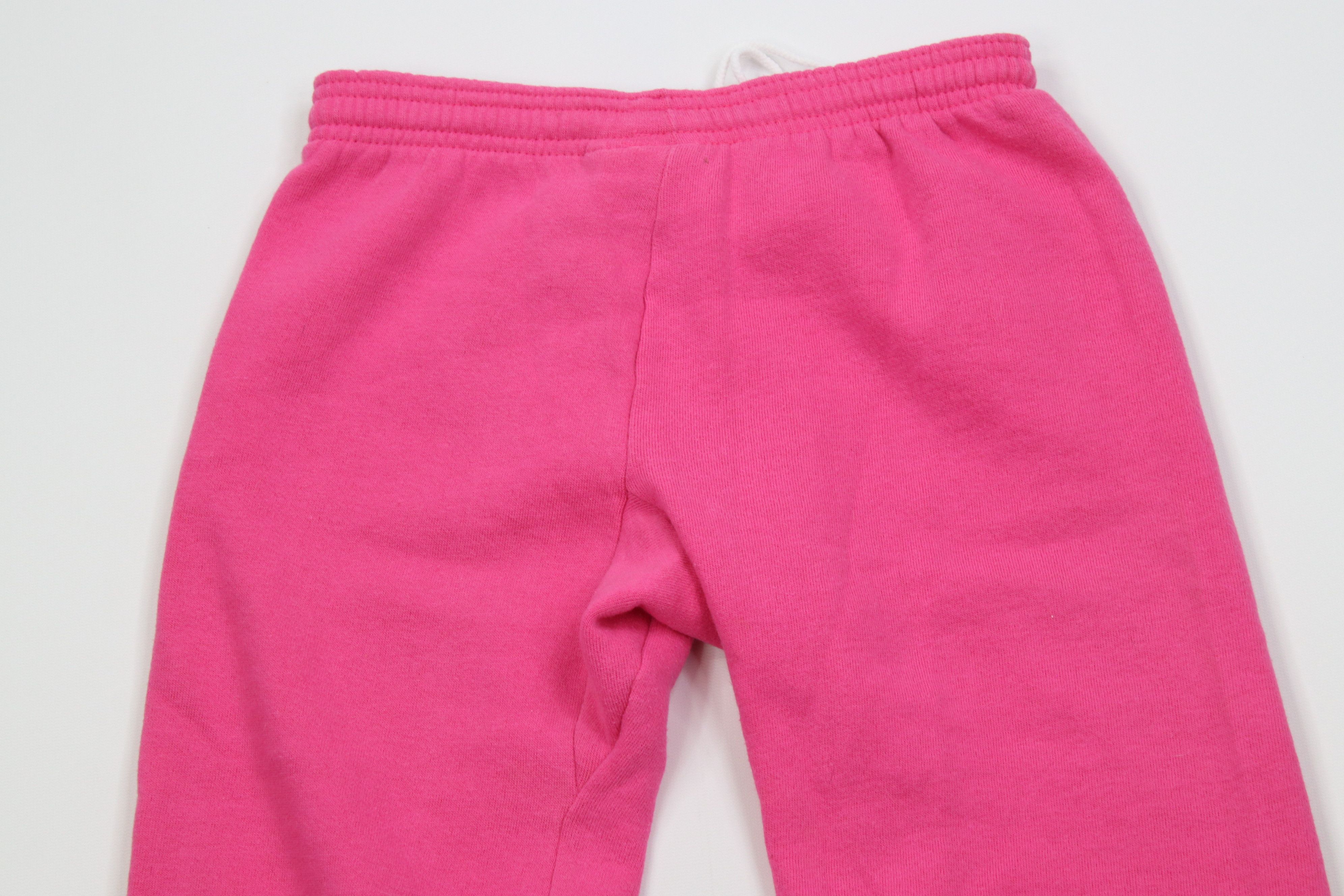 Vintage Vintage 70s 80s Streetwear Sweatpants Joggers Pink USA Size 25" / US 0 / IT 36 - 9 Thumbnail