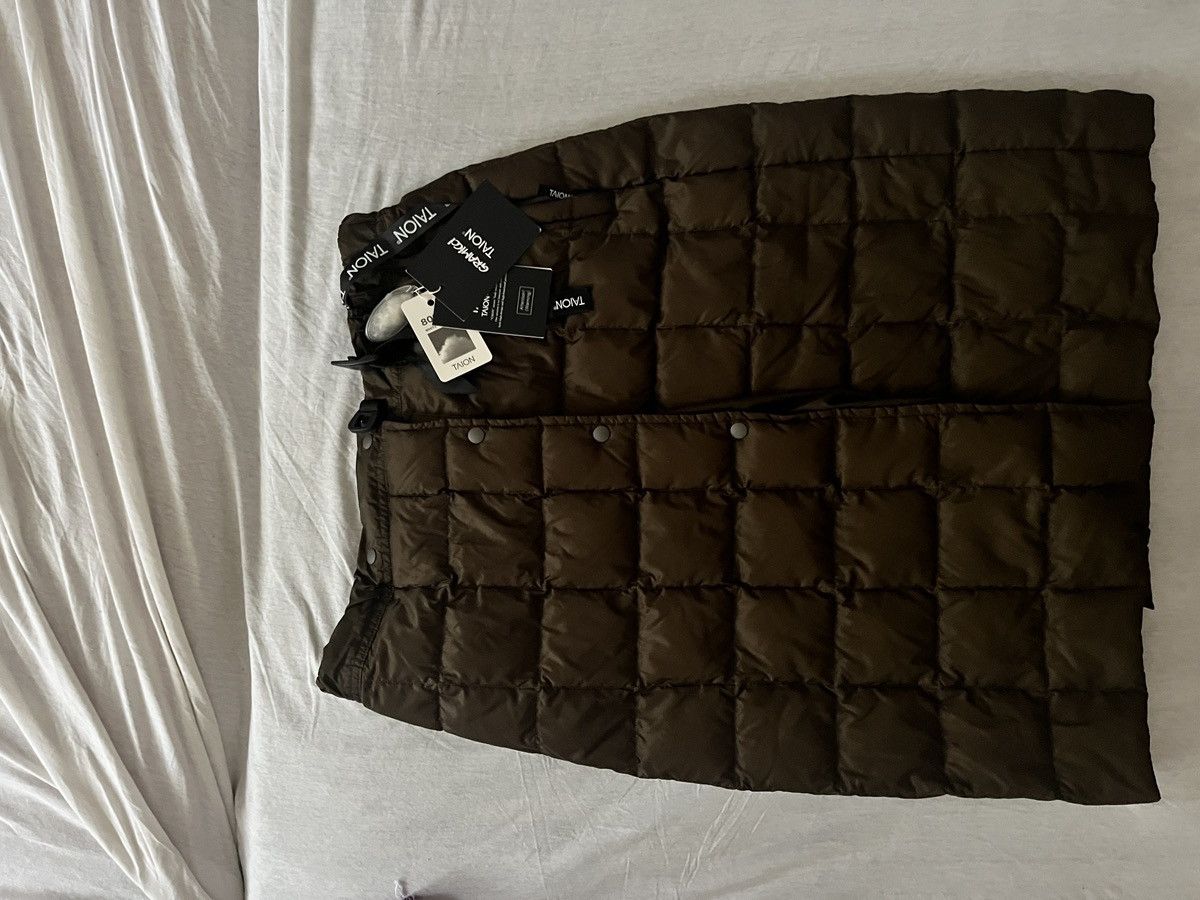 TAION x Gramicci Quilted Down Skirt – Brown – NWT Bottoms