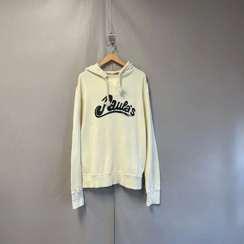 Loewe Loewe Cream Hoodie with Logo Design 0089 Size M / US 6-8 / IT 42-44 - 1 Thumbnail