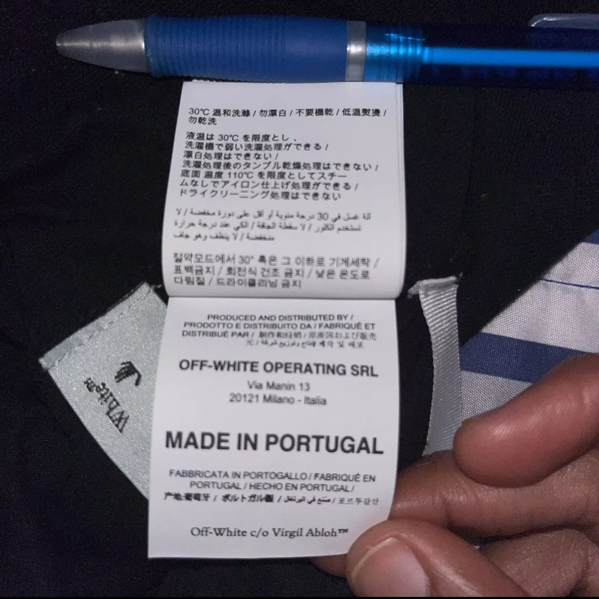 Off-White Off-White Medium (OVERSIZED) Pascal Arrows Black Tee Virgil Size US M / EU 48-50 / 2 - 8 Thumbnail