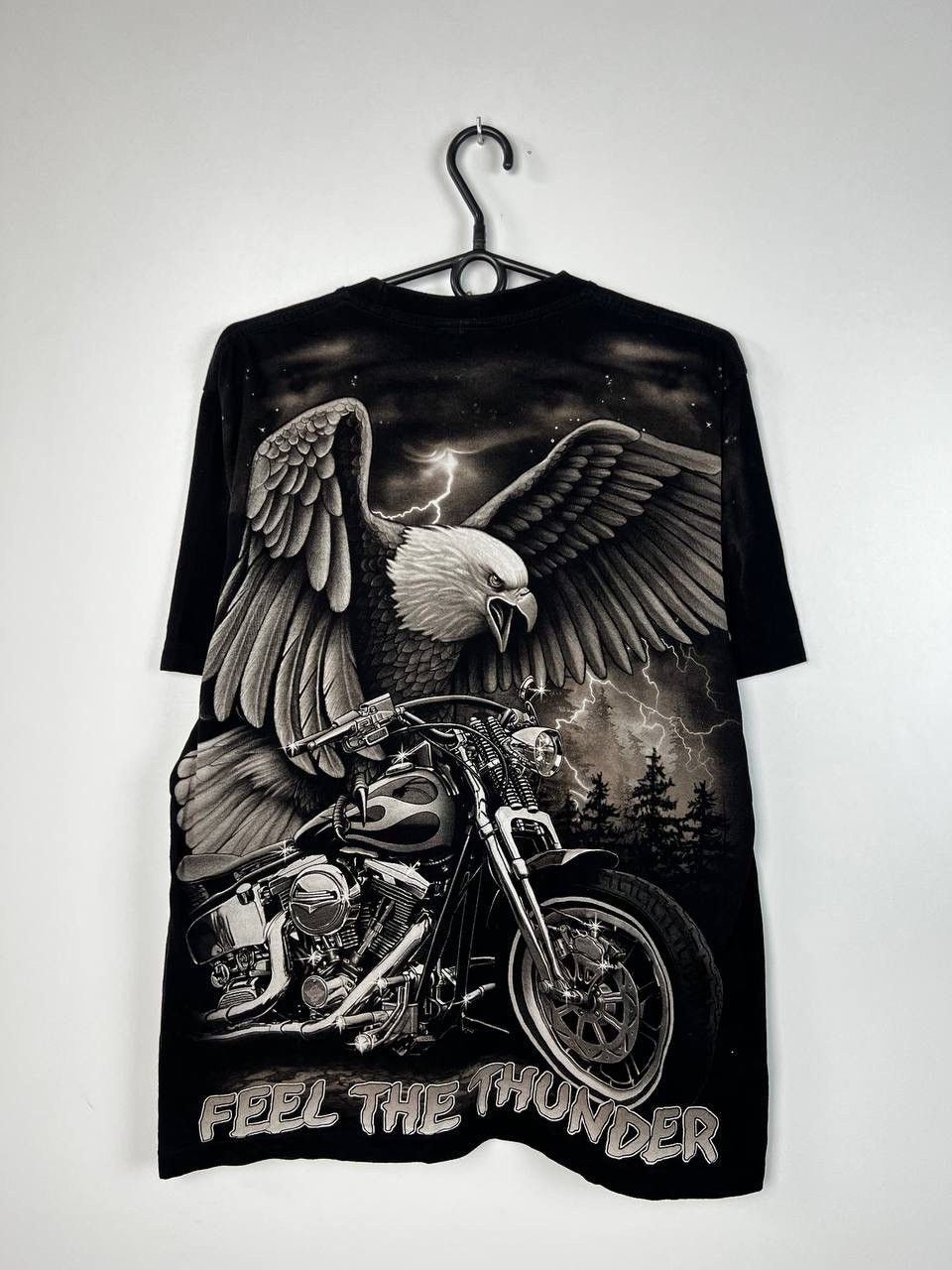 Vintage Eagles Harley Feel The Thunder vintage t-shirts size L Size US L / EU 52-54 / 3 - 2 Thumbnail