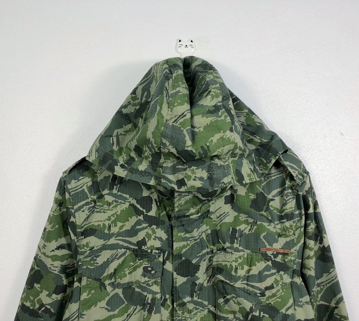 Guess Rare G by Guess Camo Hoodie Jacket Size US M / EU 48-50 / 2 - 2 Thumbnail
