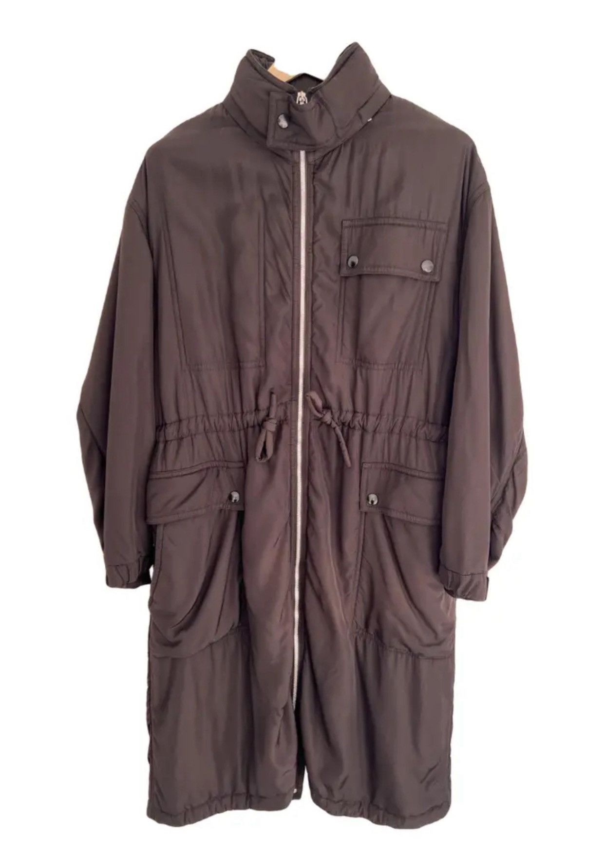 Bottega Veneta Bottega Veneta Silk Fondant Parka Size L Size US L / EU 52-54 / 3 - 1 Thumbnail