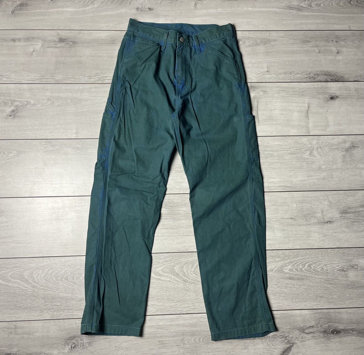 Levi's Levi's jeans Dark Teal Work To Be Done Garment Dyed 29x32 Size US 29 - 1 Thumbnail