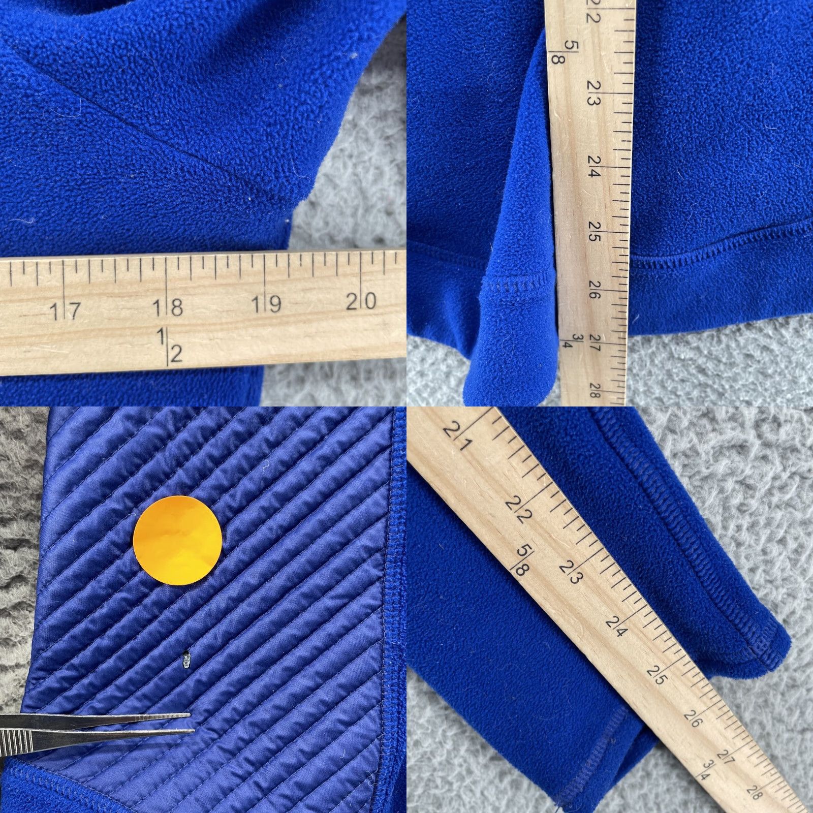 Athleta Athleta Jacket Womens Med Blue Running Fleece Gorpcore Futuristic Athleisure Gym Shirt Women Medium Blue Gorpcore Futuristic Athletic Jacket Size M / US 6-8 / IT 42-44 - 8 Thumbnail