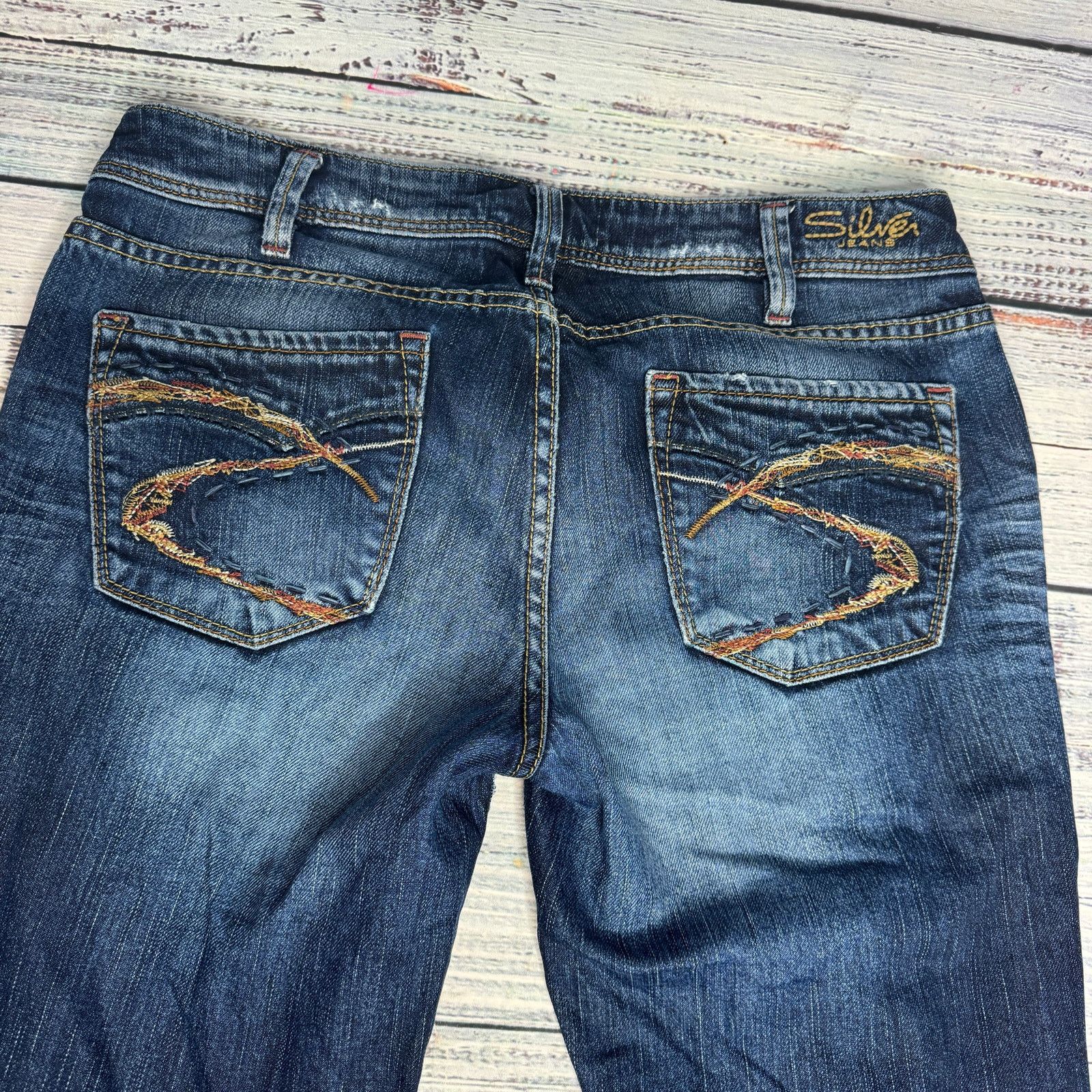 Silver Jeans Co. Silver Jeans Co. Aiko Bootcut Jeans 31/31 Medium Wash Size 34" / US 12 / IT 48 - 1 Thumbnail