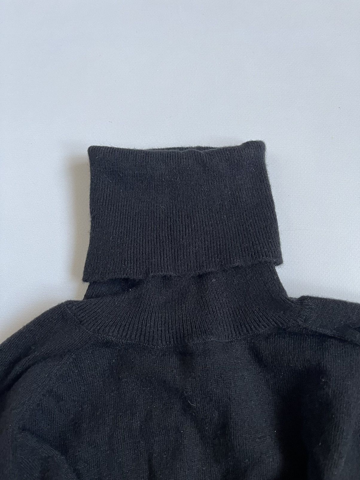 Jean Paul Gaultier JEAN PAUL GAULTIER x Lindex Black Turtleneck Knit Sweater Size M / US 6-8 / IT 42-44 - 6 Thumbnail