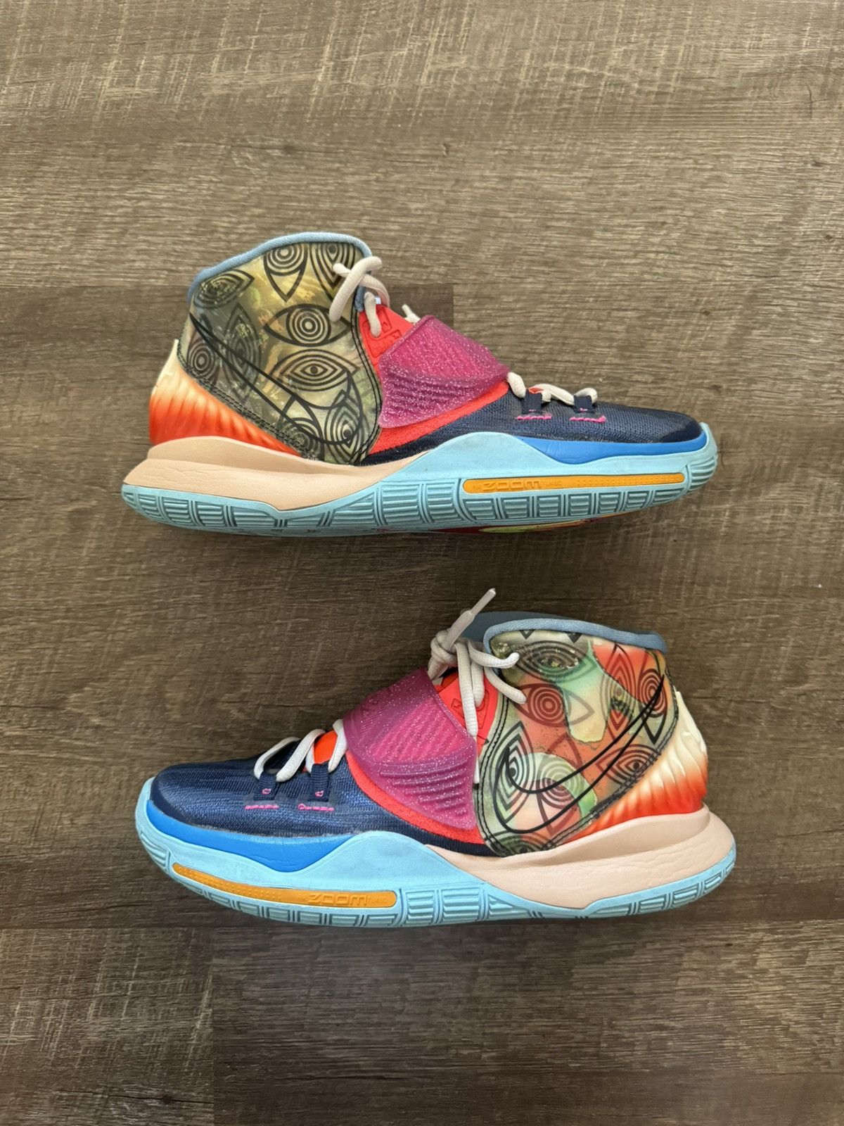 Nike Nike Kyrie 6 Preheat “Heal the World” sz 8.5 Men’s Size US 8.5 / EU 41-42 - 3 Thumbnail