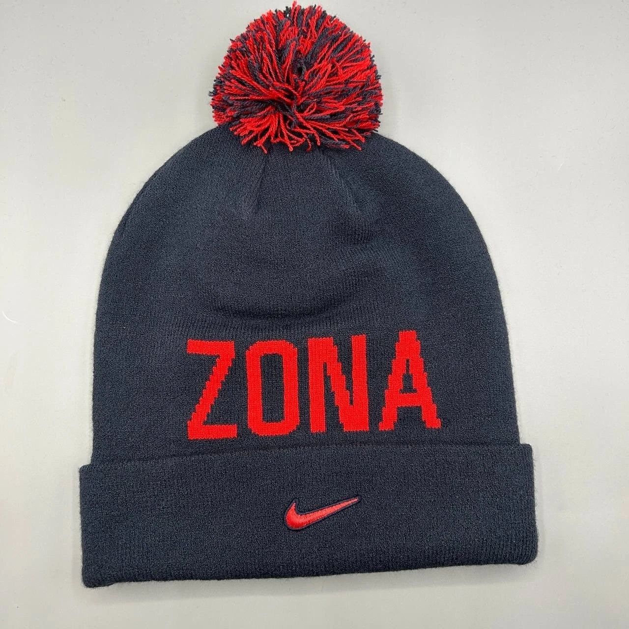 Nike Arizona Wildcats x Nike Hat Men Cuffed Beanie Pom Pom Cap Size ONE SIZE - 2 Thumbnail