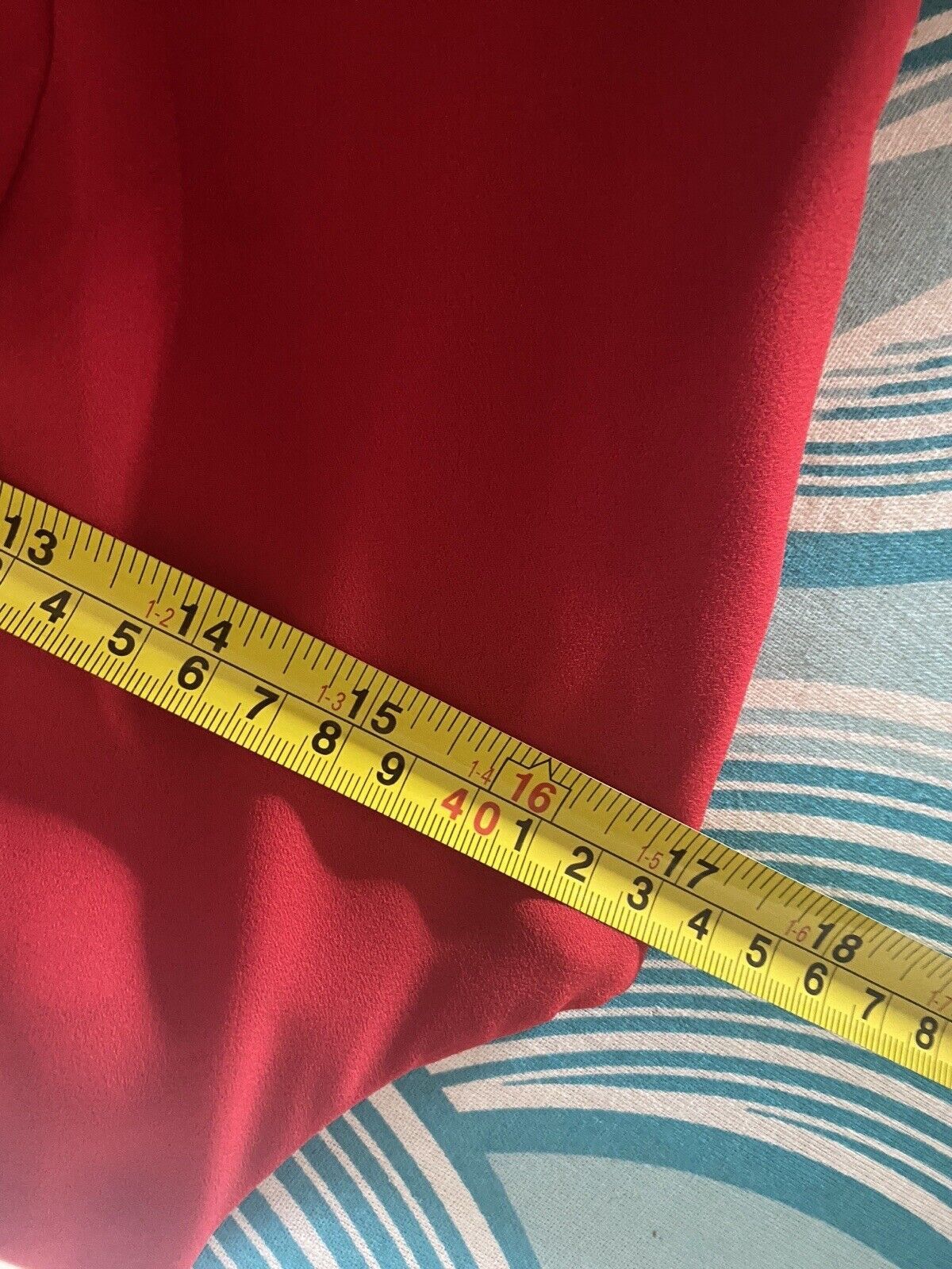 Vintage Orsay Party Dress Red Size 10 Sk2421 Size M / US 6-8 / IT 42-44 - 4 Thumbnail