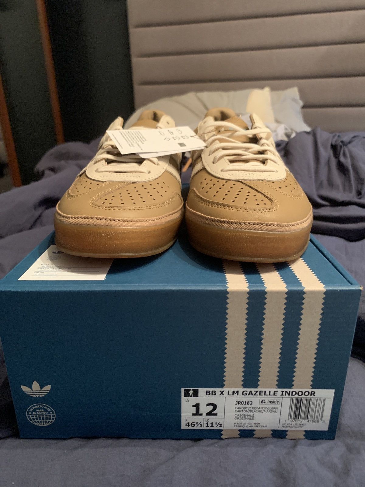 Adidas Bad Bunny X Messi Gazelle Size US 12 / EU 45 - 5 Thumbnail