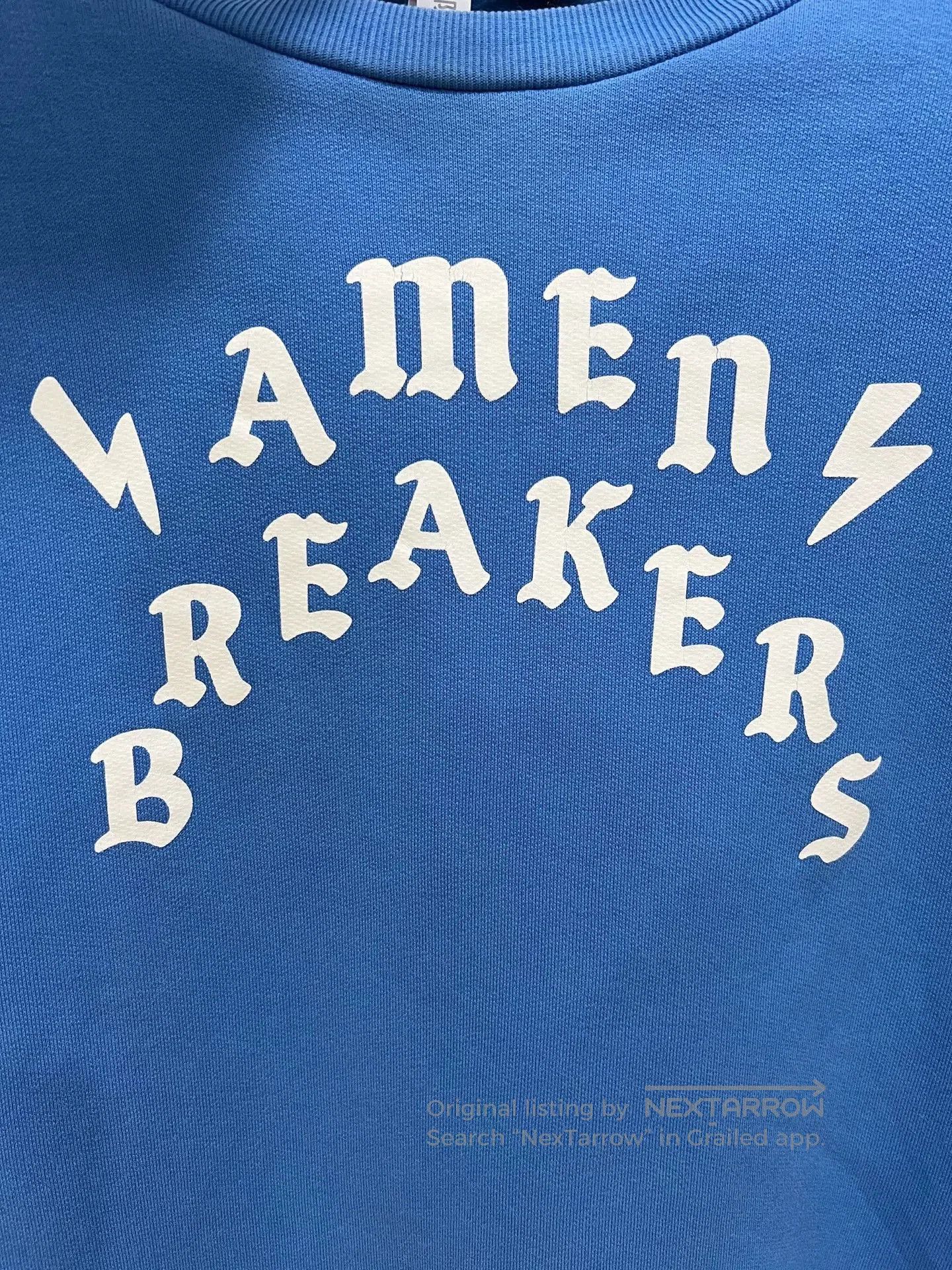 Louis Vuitton LV Blue Slogan Sweatshirt. Size US M / EU 48-50 / 2 - 5 Thumbnail