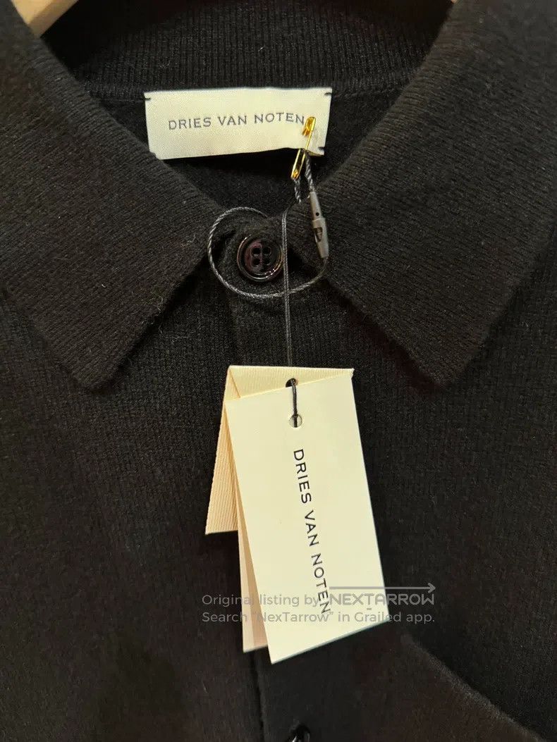Dries Van Noten Dries Van Noten Autumn/Winter Shirt-Style Knit Cardigan Size US S / EU 44-46 / 1 - 3 Thumbnail