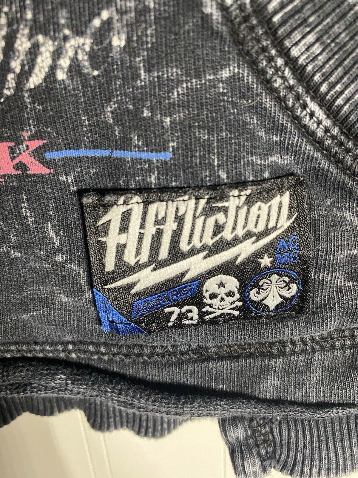 Designer Affliction Thrashed Womens Shirt Size Medium Size M / US 6-8 / IT 42-44 - 6 Thumbnail