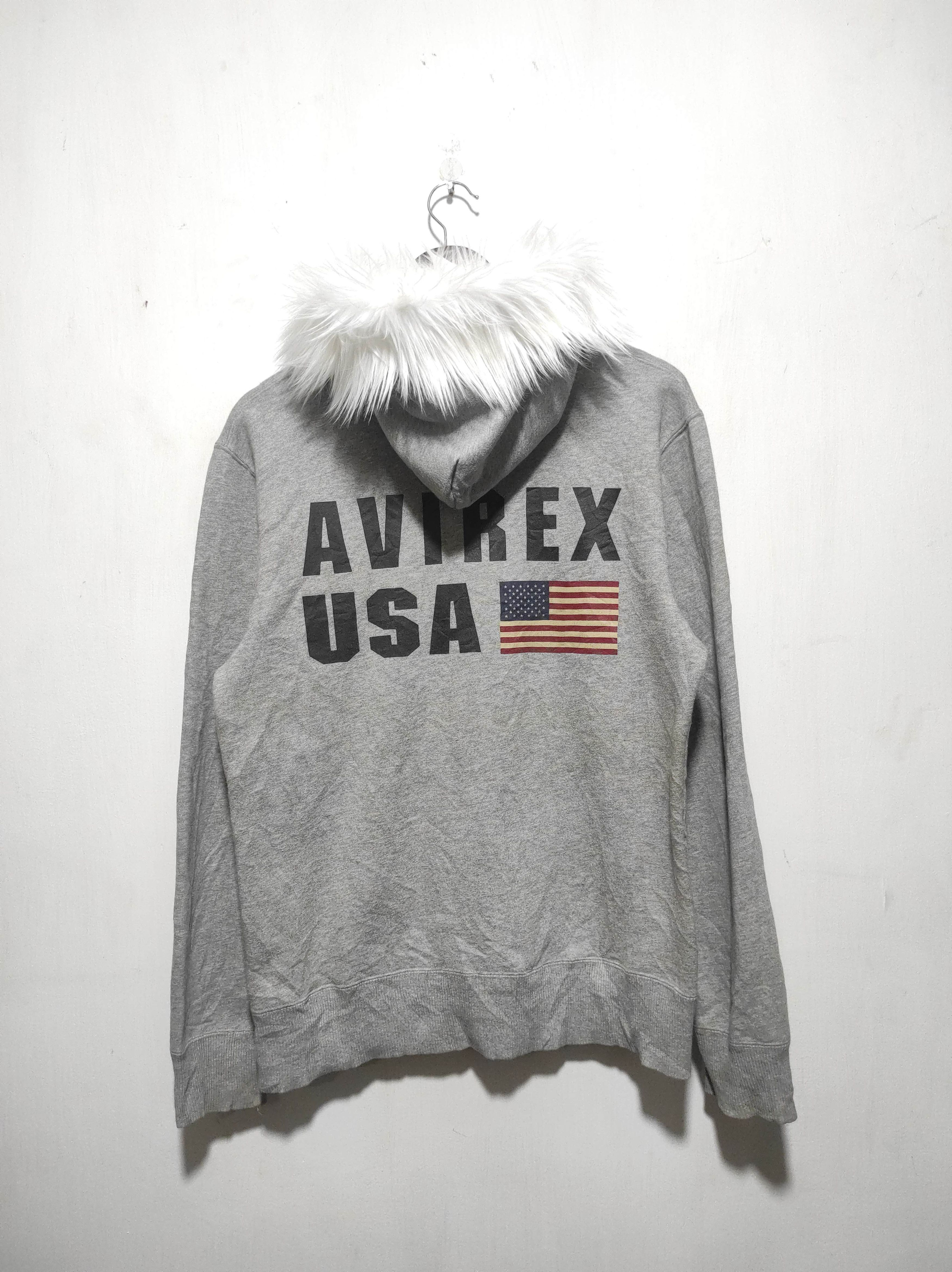 Avirex Avirex USA Fur Hoodie IfSixWasNine LGB style Size US M / EU 48-50 / 2 - 17 Thumbnail