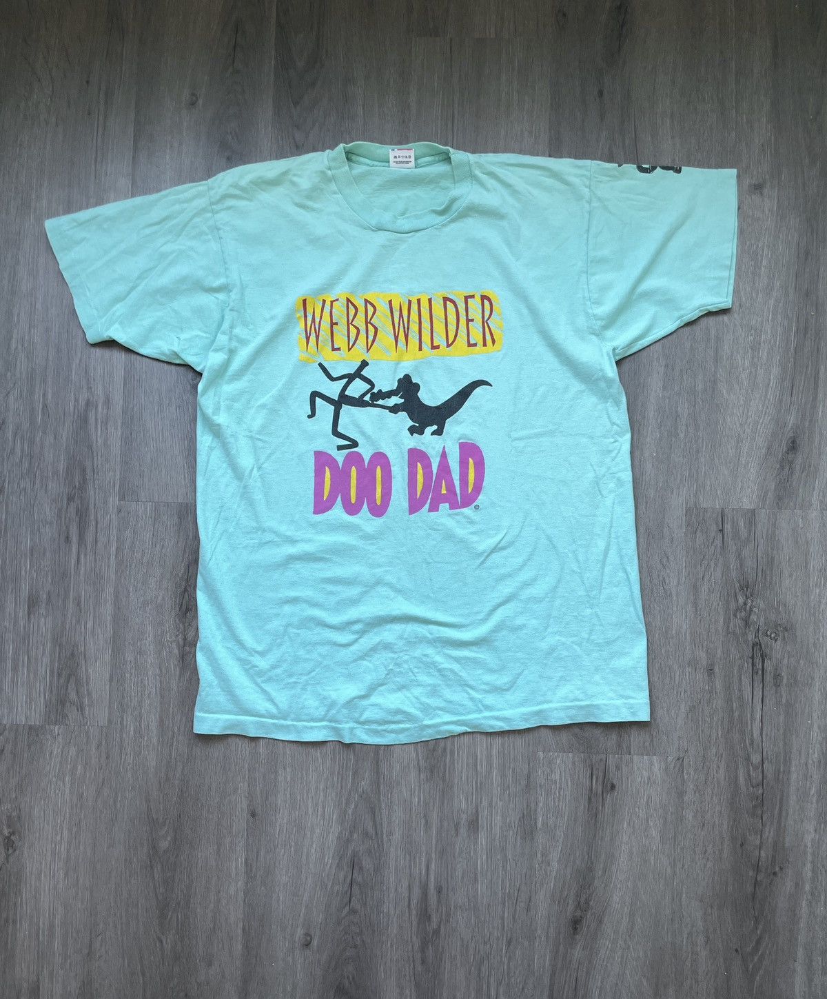 Fruit Of The Loom Vintage Webb Wilder “Doo Dads” Promo T-shirt (Sz. XL) Size US XL / EU 56 / 4 - 1 Thumbnail