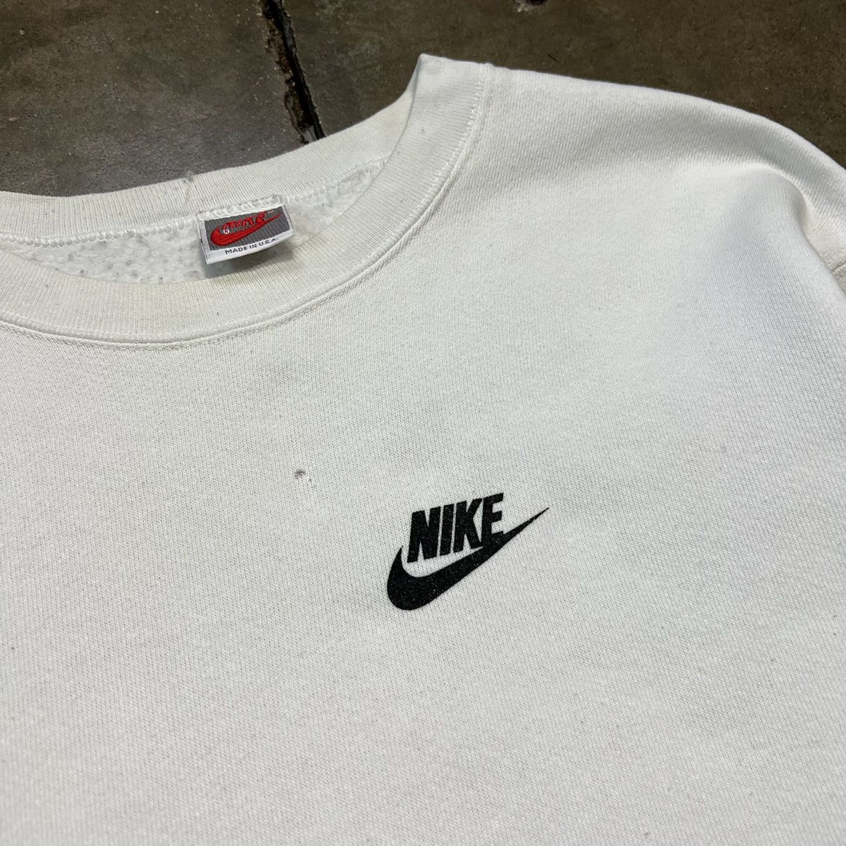 Vintage Vintage 90s Nike Crewneck Sweatshirt Just Do It Spell Out Size US M / EU 48-50 / 2 - 6 Thumbnail