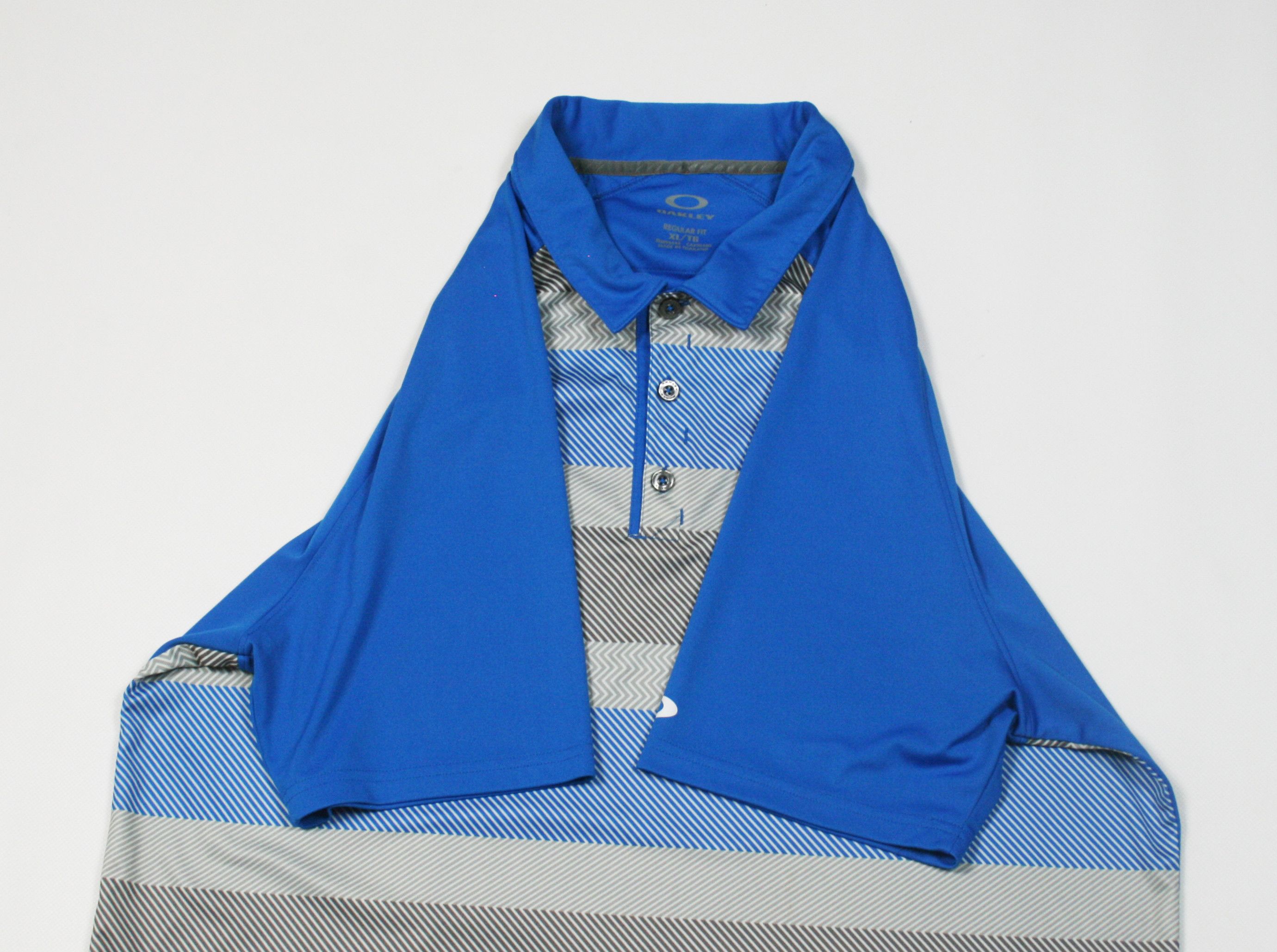 Oakley Wavy Printed Logo Stretch Polo Size US XL / EU 56 / 4 - 5 Thumbnail